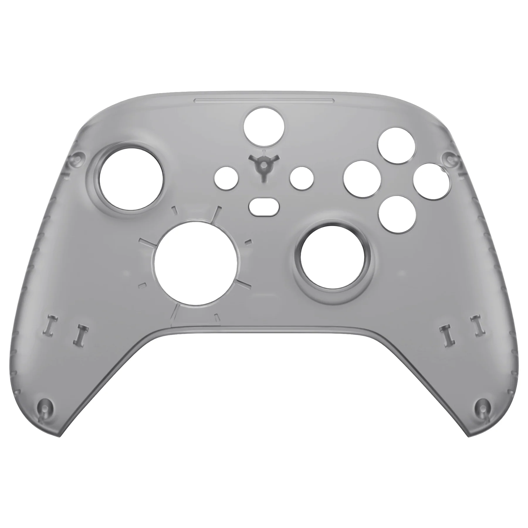 eXtremeRate Replacement Front Housing Shell for Xbox Series X & S Controller - Clear Black - Image 7