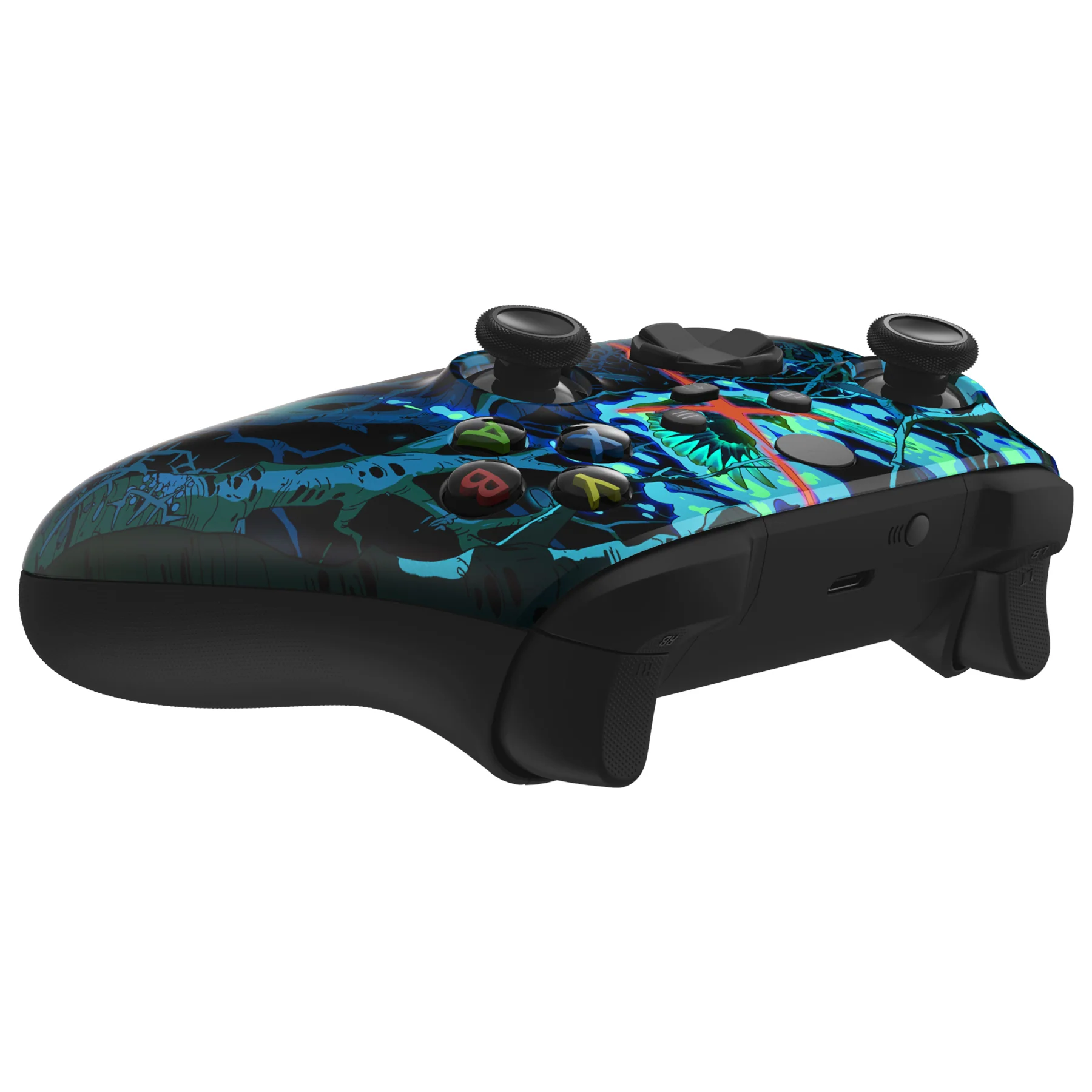 eXtremeRate Replacement Front Housing Shell for Xbox Series X & S Controller - Darkness Lost - Image 6