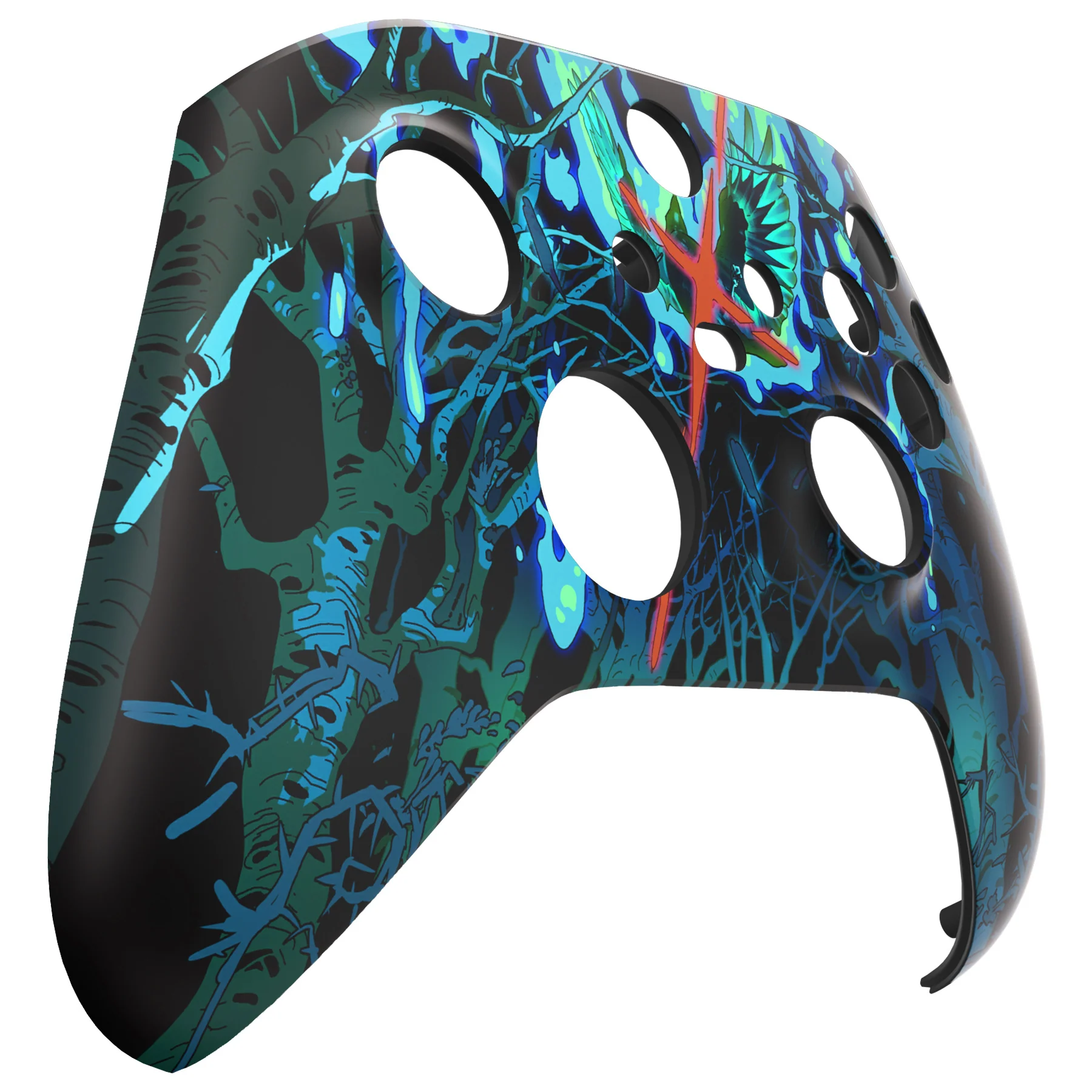 eXtremeRate Replacement Front Housing Shell for Xbox Series X & S Controller - Darkness Lost - Image 9