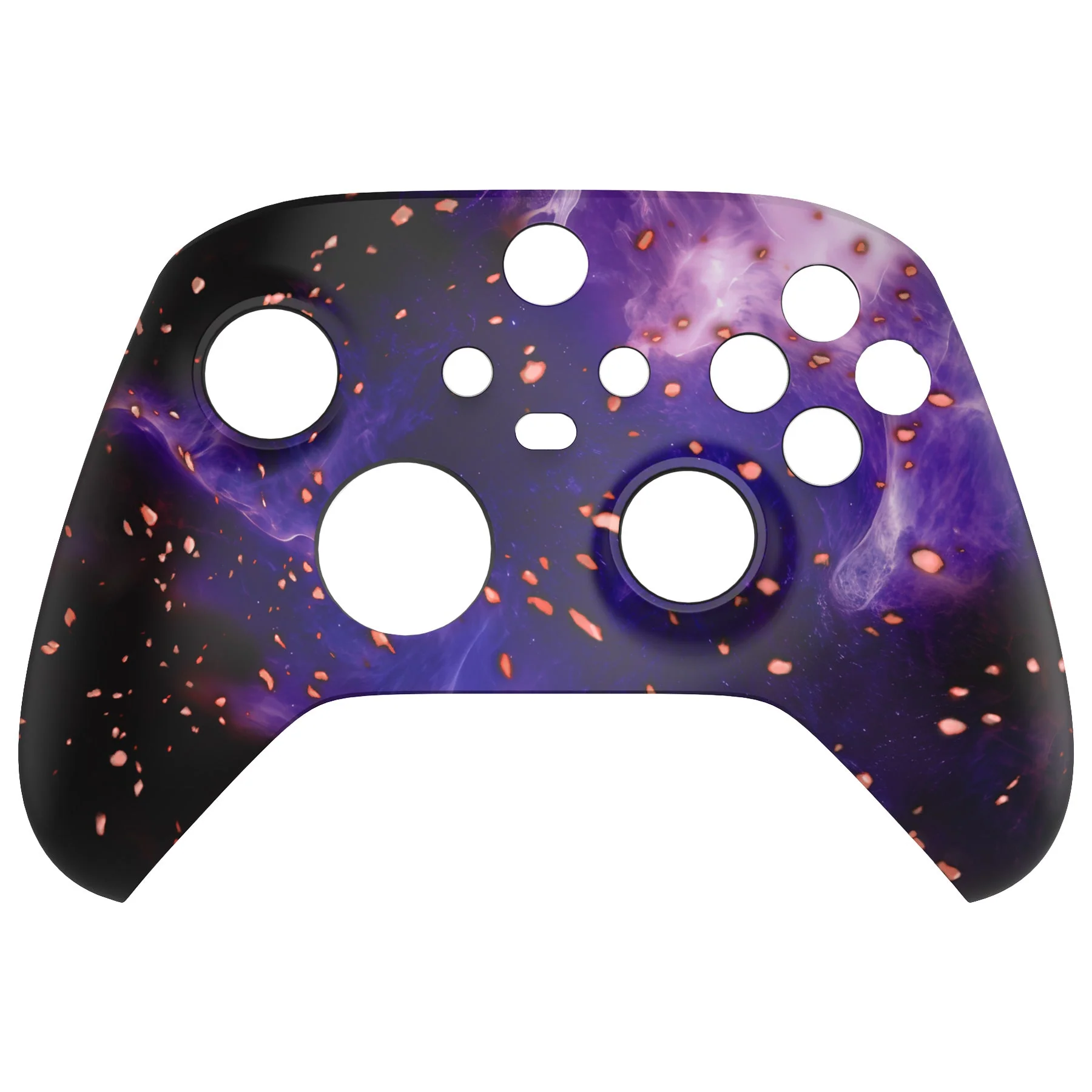 eXtremeRate Replacement Front Housing Shell for Xbox Series X & S Controller - Glow in Dark - Cosmic Camo - Image 10