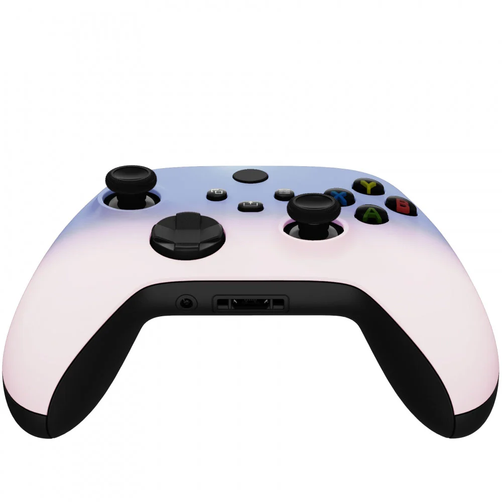 eXtremeRate Replacement Front Housing Shell for Xbox Series X & S Controller - Gradient Violet Pink - Image 7