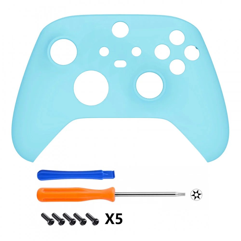 eXtremeRate Replacement Front Housing Shell for Xbox Series X & S Controller - Heaven Blue - Image 2