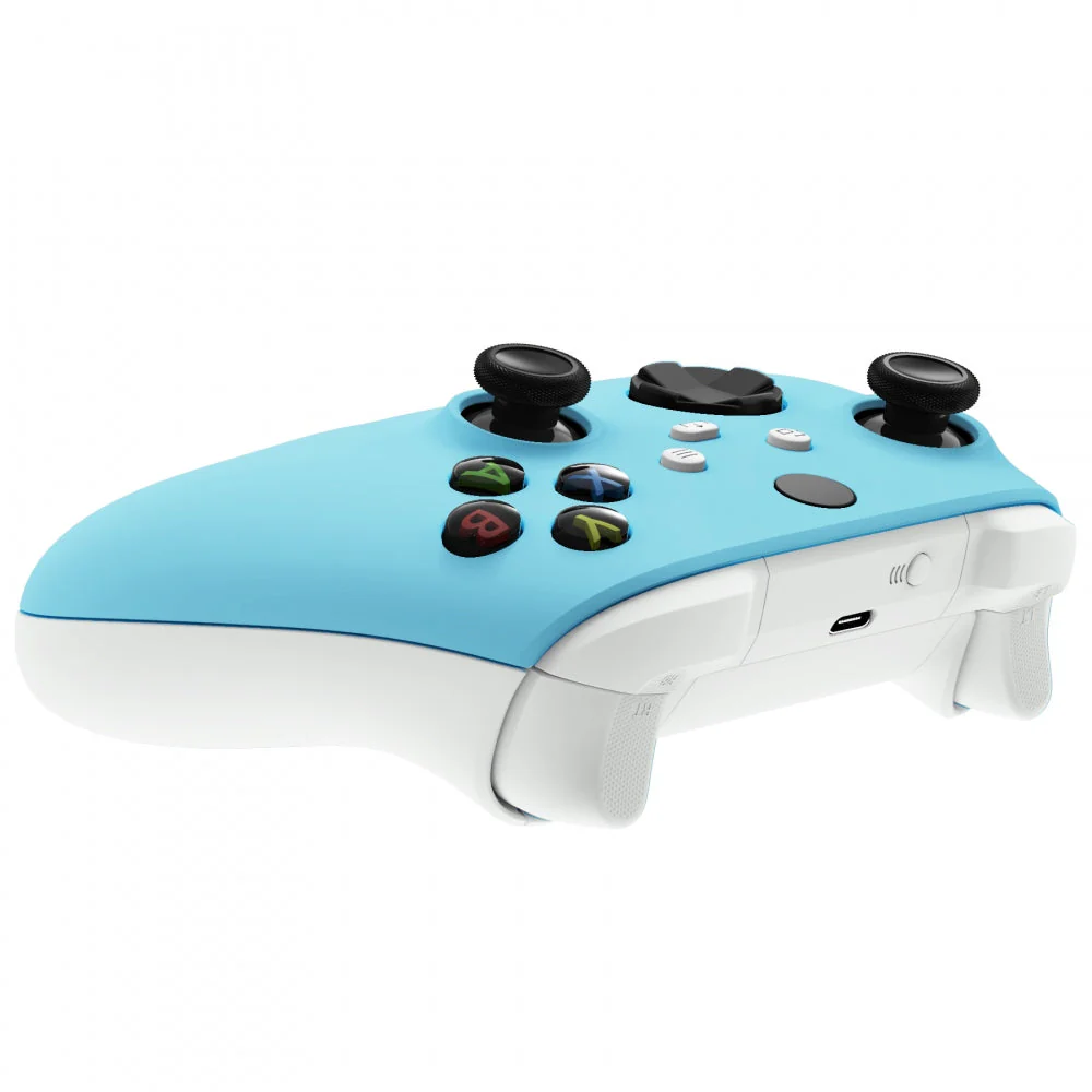 eXtremeRate Replacement Front Housing Shell for Xbox Series X & S Controller - Heaven Blue - Image 6