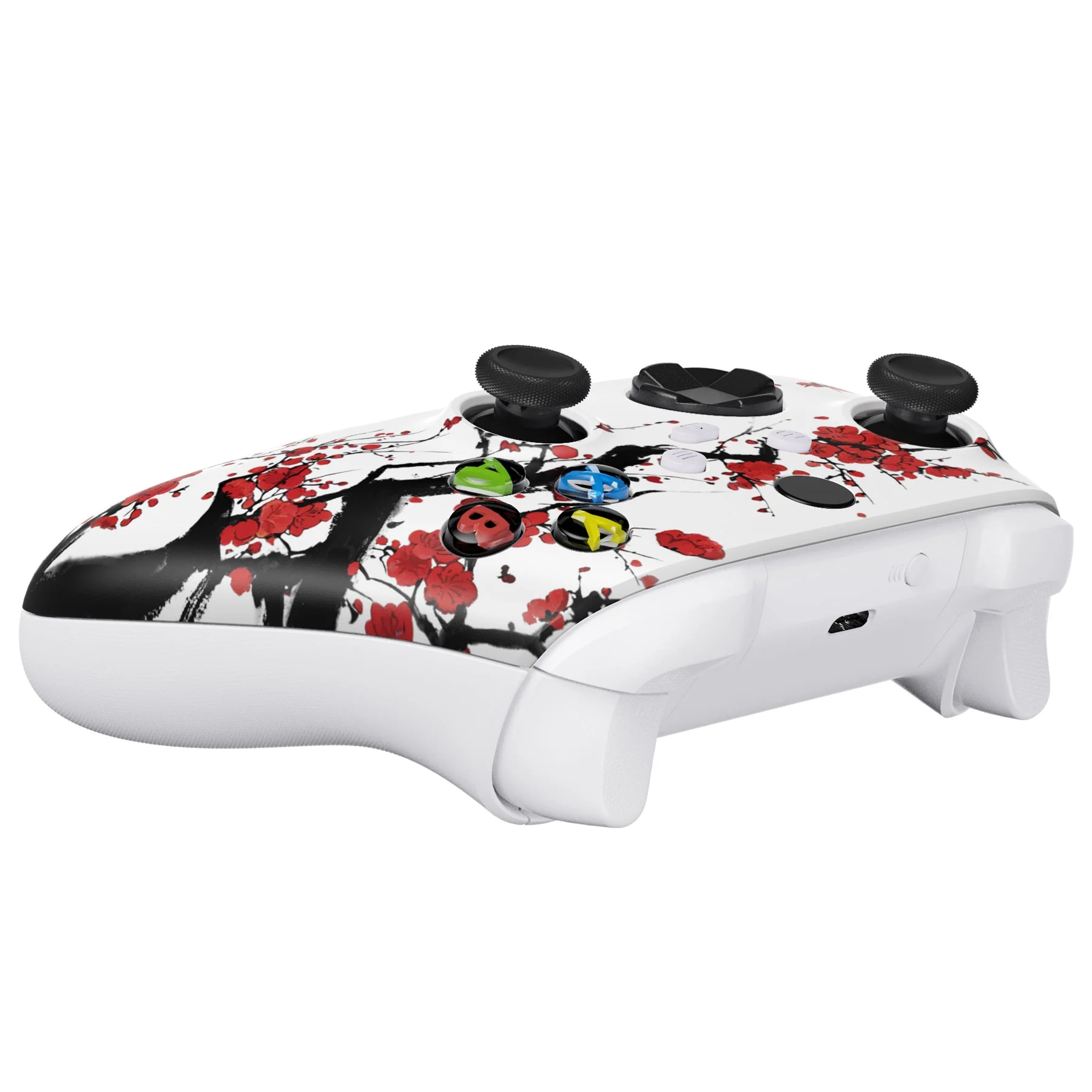 eXtremeRate Replacement Front Housing Shell for Xbox Series X & S Controller - Winter Blossom - Image 6
