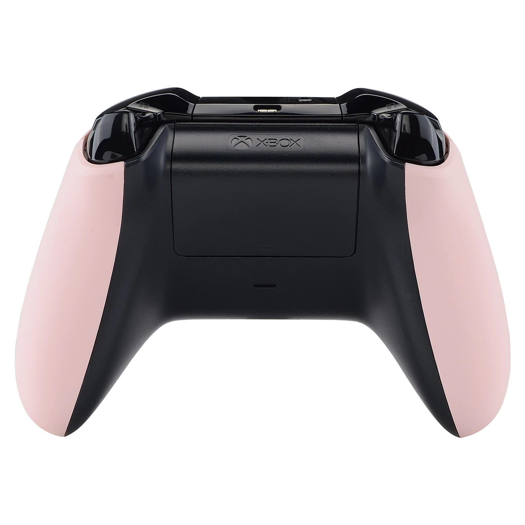 eXtremeRate Replacement Front Housing Shell with Side Rails Panel for Xbox One X & S Controller (Model 1708) - Cherry Blossoms Pink - Image 8