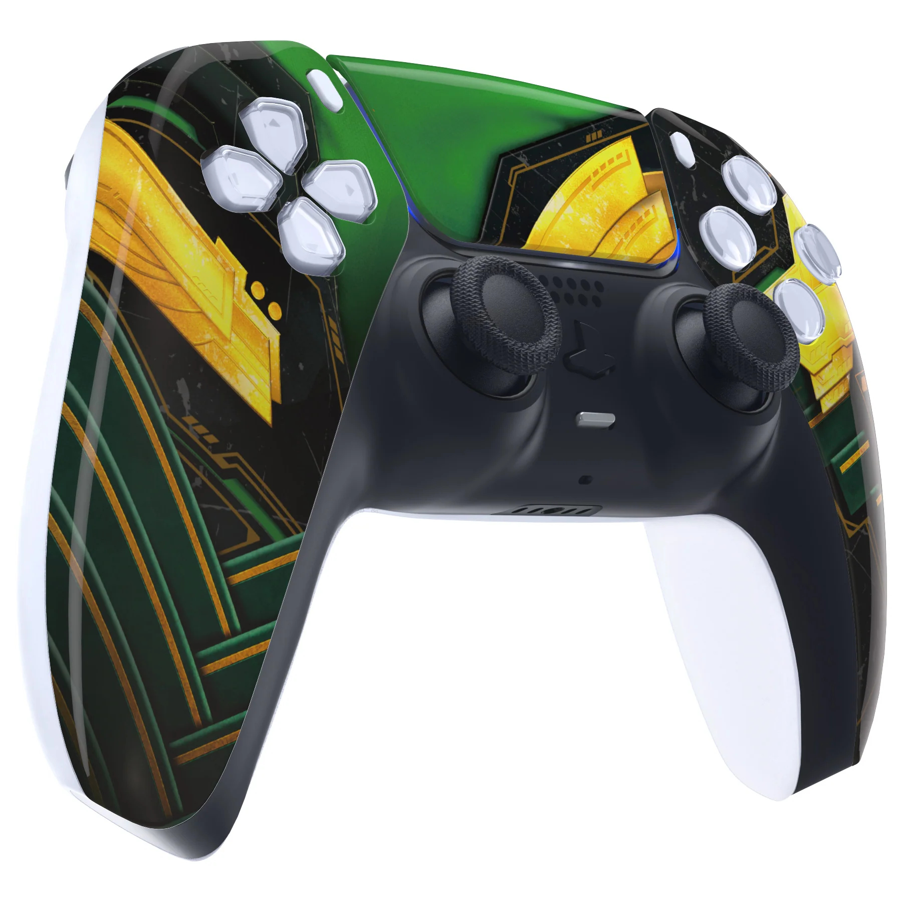 eXtremeRate Replacement Front Housing Shell with Touchpad Compatible with PS5 Controller BDM-010/020/030/040/050 - Armor of Ragnarok - Image 5