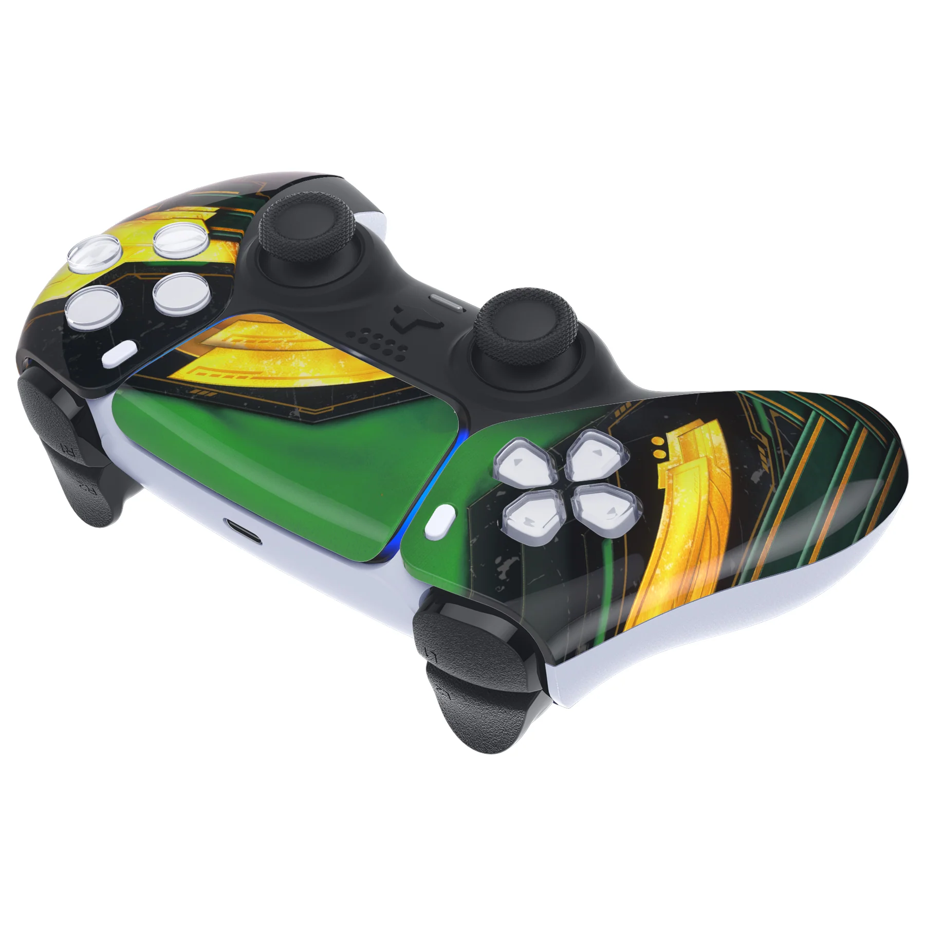 eXtremeRate Replacement Front Housing Shell with Touchpad Compatible with PS5 Controller BDM-010/020/030/040/050 - Armor of Ragnarok - Image 6