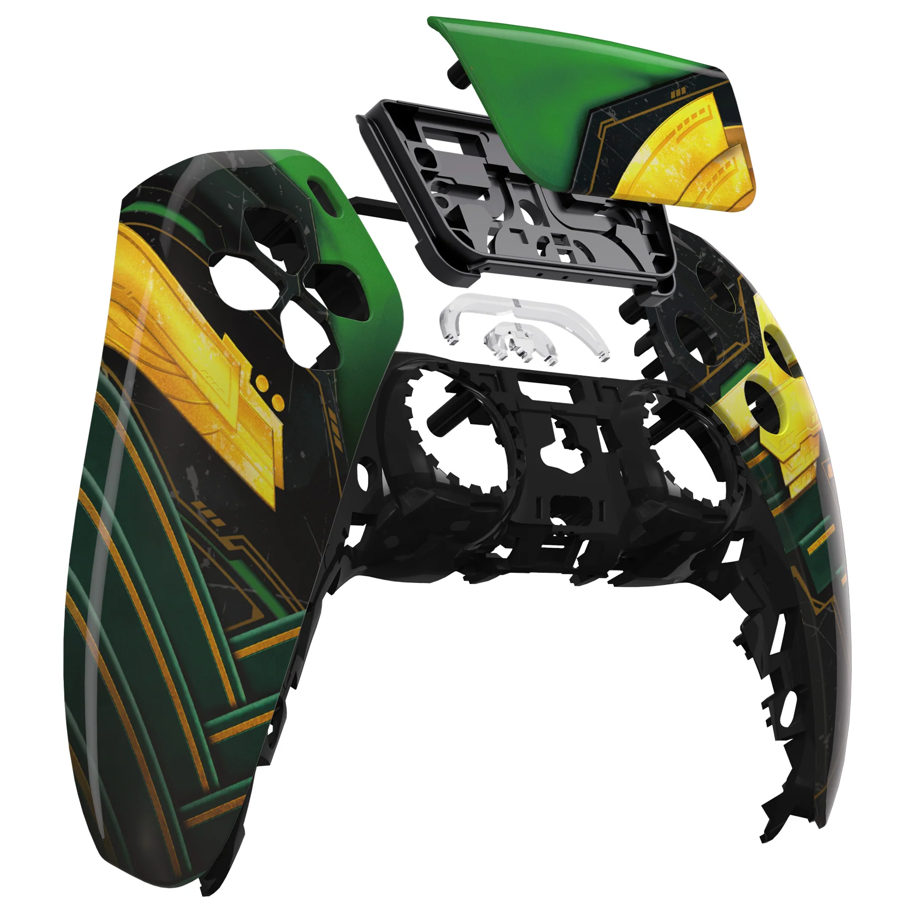 eXtremeRate Replacement Front Housing Shell with Touchpad Compatible with PS5 Controller BDM-010/020/030/040/050 - Armor of Ragnarok - Image 9