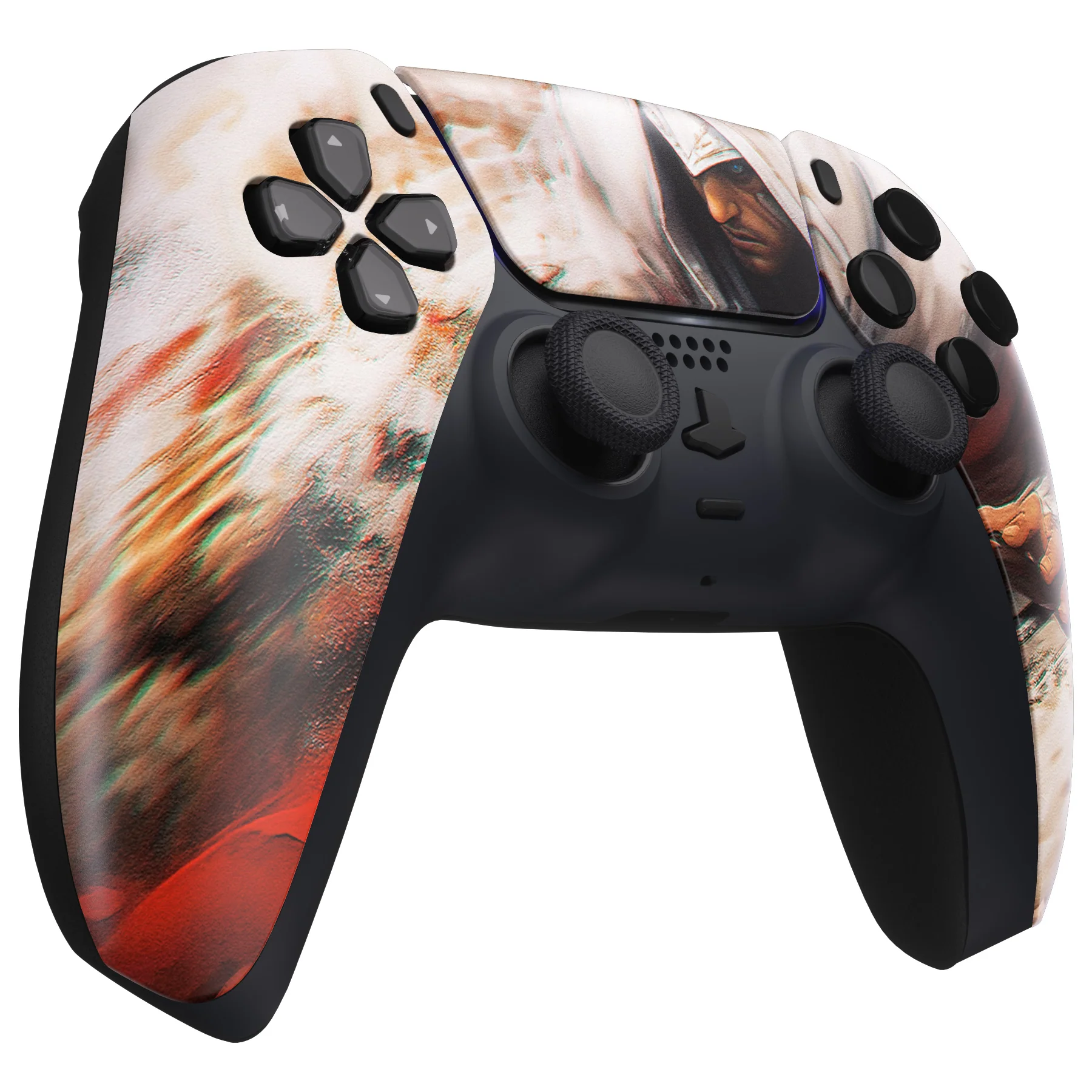 eXtremeRate Replacement Front Housing Shell with Touchpad Compatible with PS5 Controller BDM-010/020/030/040/050 - Assassin - Image 5