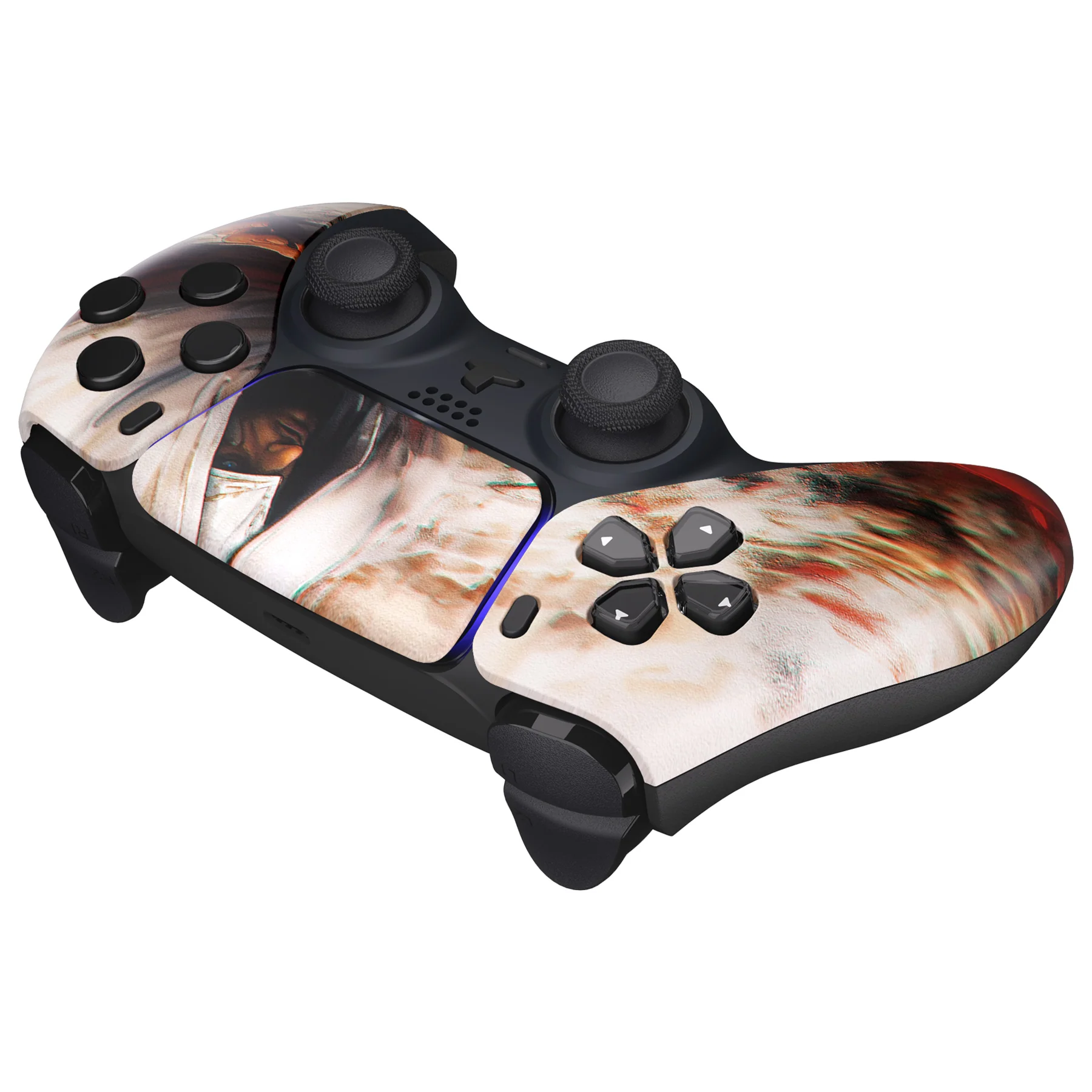 eXtremeRate Replacement Front Housing Shell with Touchpad Compatible with PS5 Controller BDM-010/020/030/040/050 - Assassin - Image 6