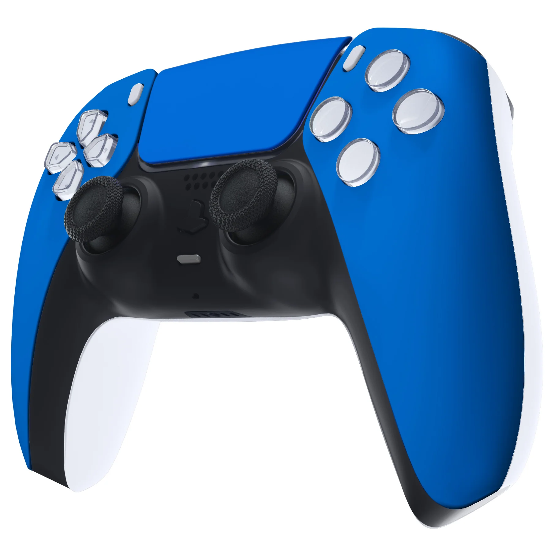 eXtremeRate Replacement Front Housing Shell with Touchpad Compatible with PS5 Controller BDM-010/020/030/040/050 - Blue - Image 4