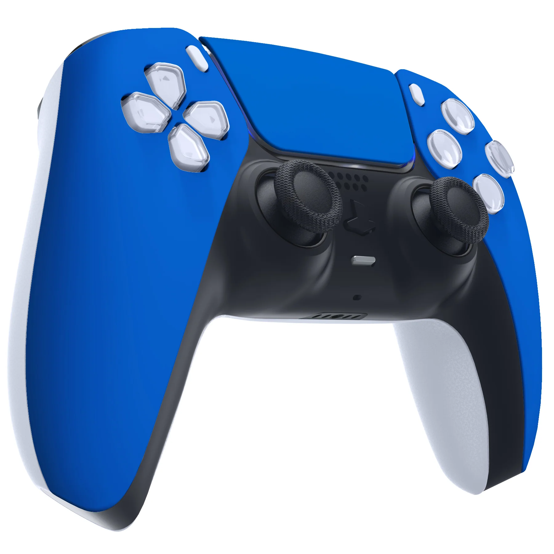 eXtremeRate Replacement Front Housing Shell with Touchpad Compatible with PS5 Controller BDM-010/020/030/040/050 - Blue - Image 5