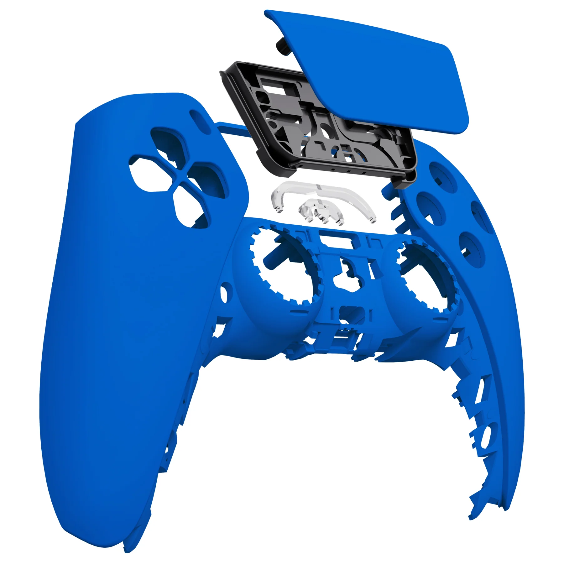 eXtremeRate Replacement Front Housing Shell with Touchpad Compatible with PS5 Controller BDM-010/020/030/040/050 - Blue - Image 9
