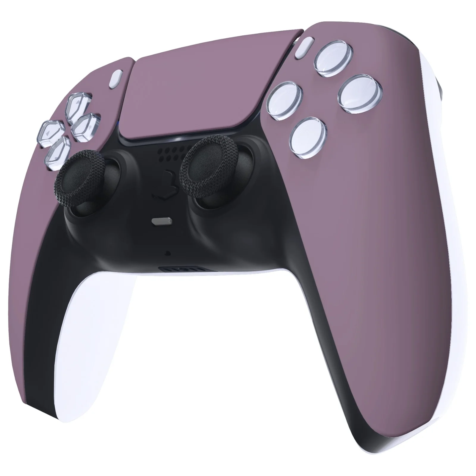eXtremeRate Replacement Front Housing Shell with Touchpad Compatible with PS5 Controller BDM-010/020/030/040/050 - Dark Grayish Violet - Image 4