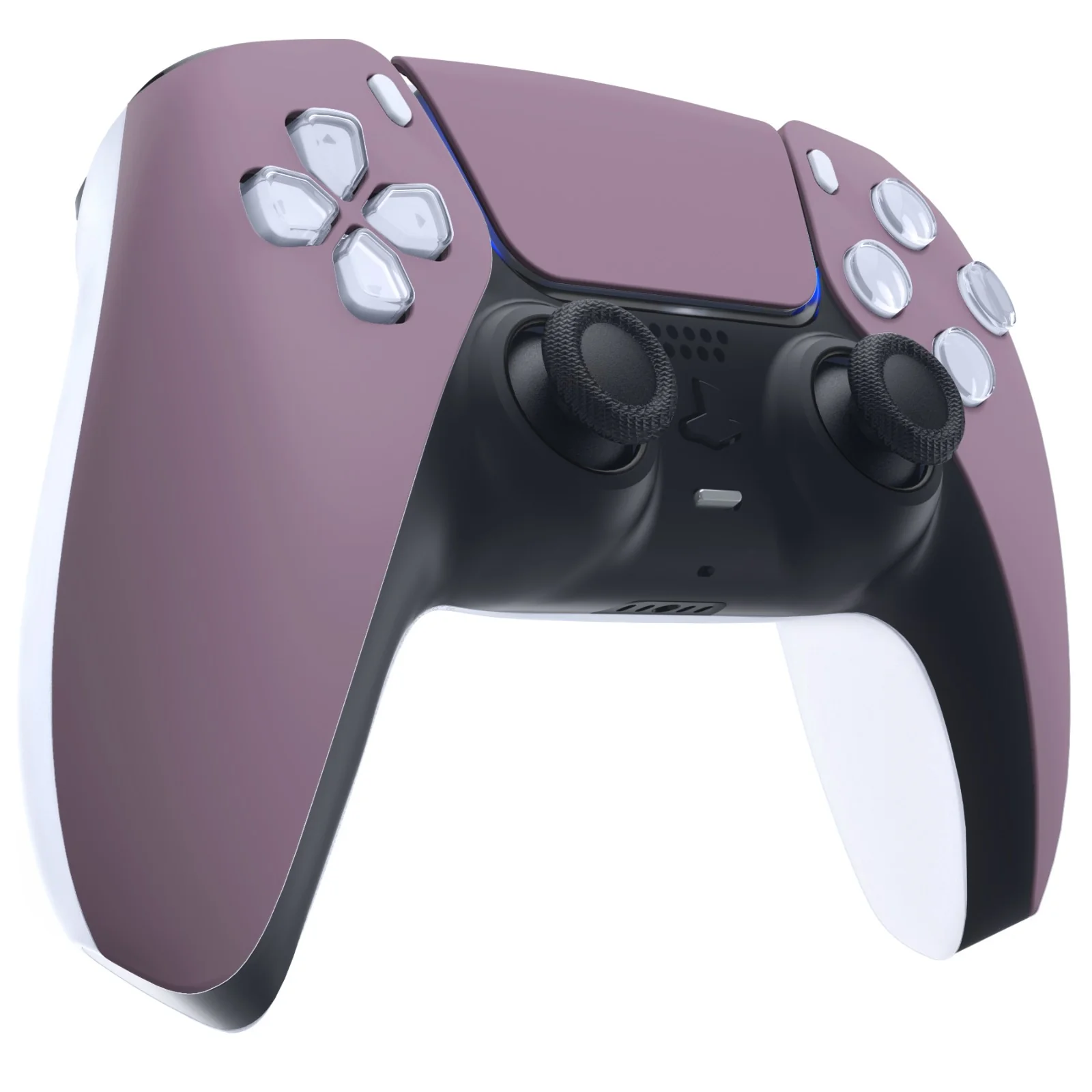 eXtremeRate Replacement Front Housing Shell with Touchpad Compatible with PS5 Controller BDM-010/020/030/040/050 - Dark Grayish Violet - Image 5