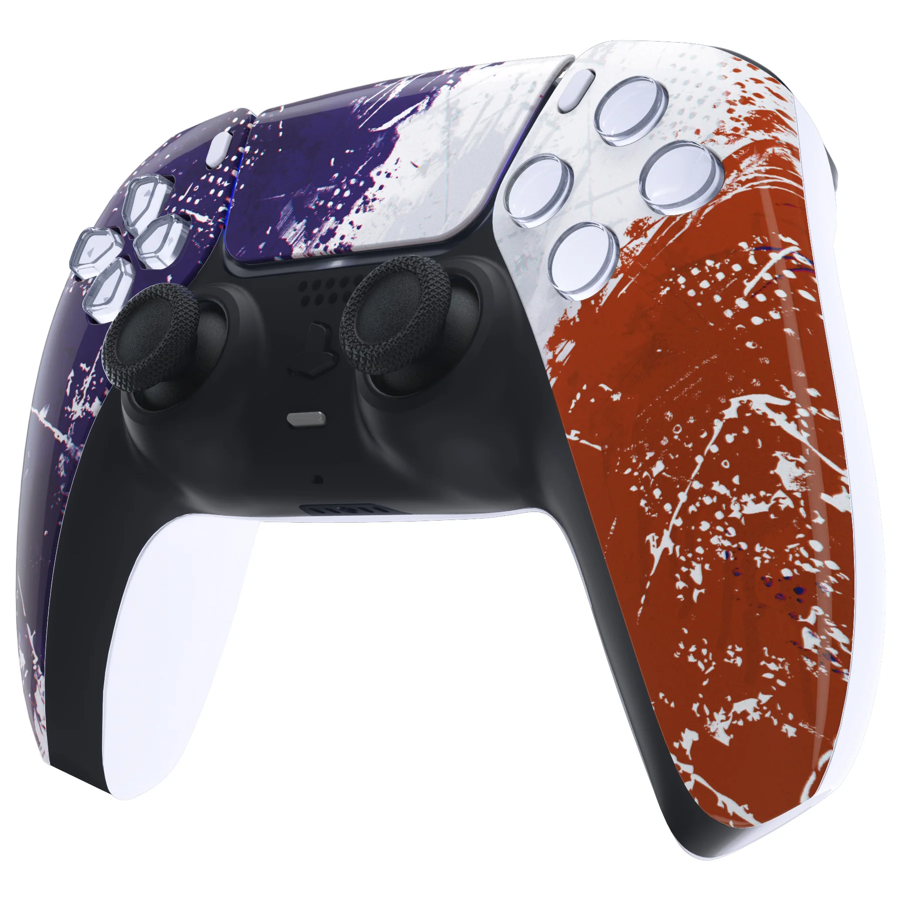 eXtremeRate Replacement Front Housing Shell with Touchpad Compatible with PS5 Controller BDM-010/020/030/040/050 - Impression France Flag - Image 4
