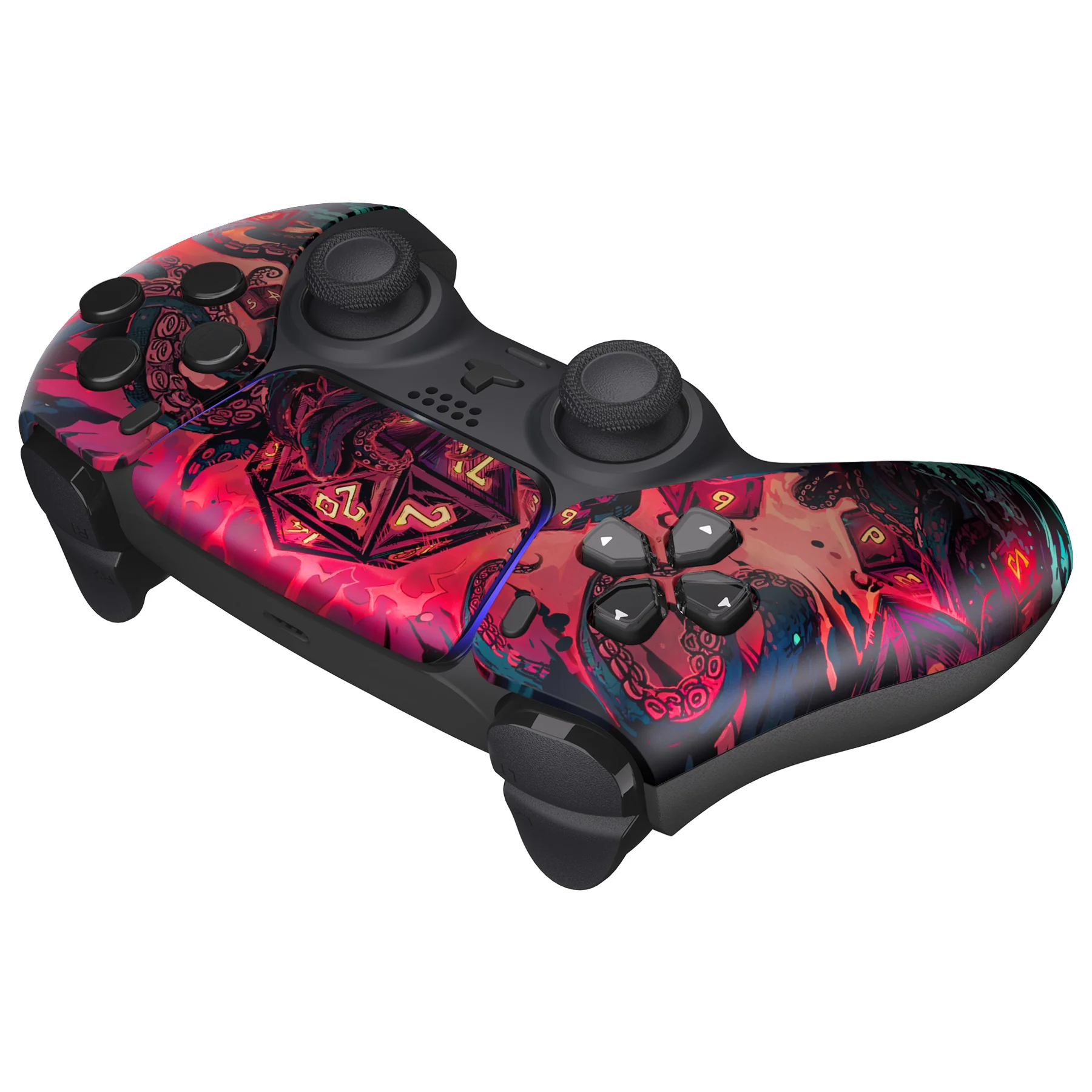 eXtremeRate Replacement Front Housing Shell with Touchpad Compatible with PS5 Controller BDM-010/020/030/040/050 - Treasure of Abyss - Image 6