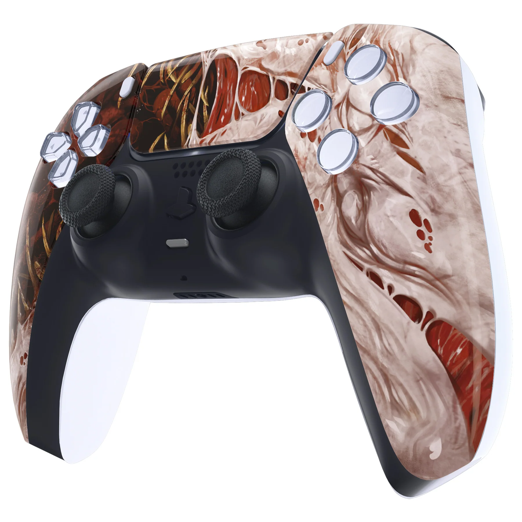 eXtremeRate Replacement Front Housing Shell with Touchpad Compatible with PS5 Controller BDM-010/020/030/040/050 - Xeno Species - Image 4