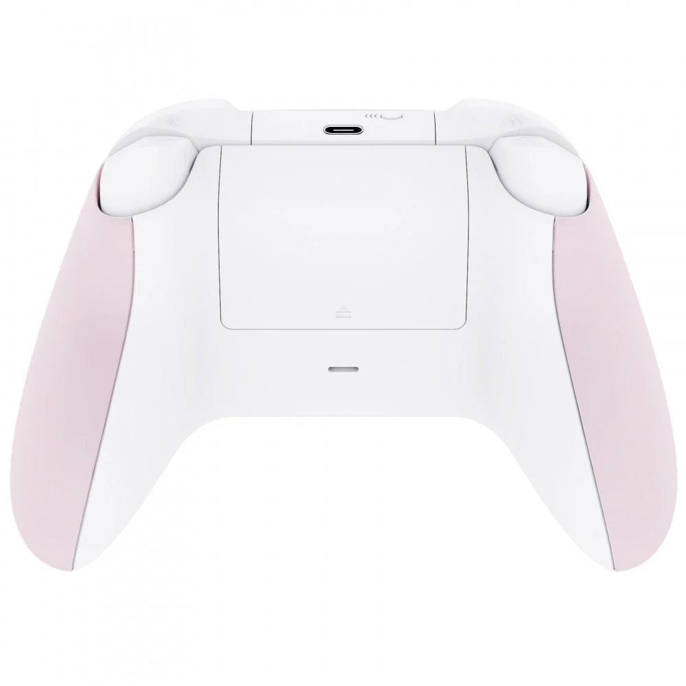 eXtremeRate Replacement Front Housing Shells with Side Rails Panels for Xbox Series X & S Controller - Cherry Blossoms Pink - Image 7