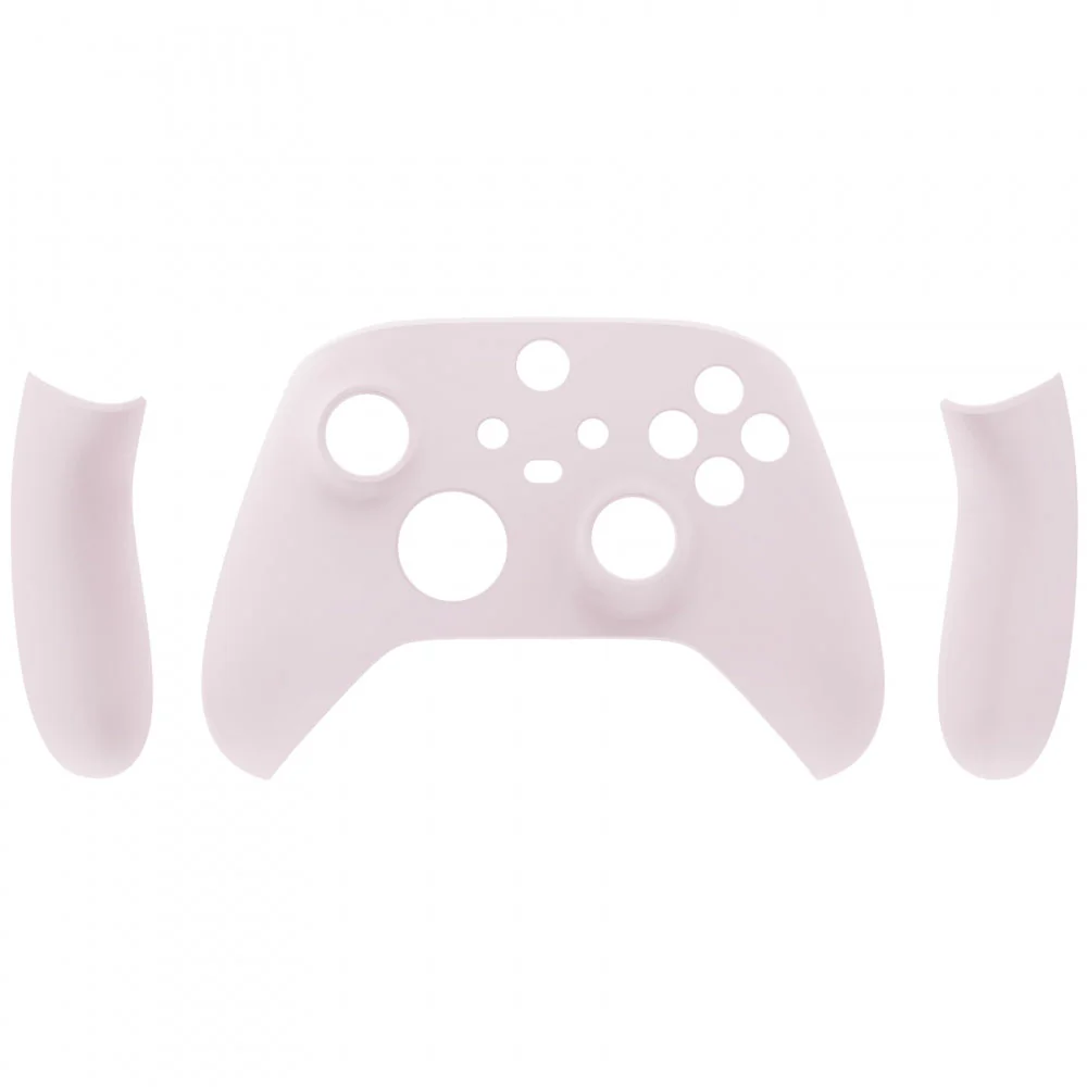eXtremeRate Replacement Front Housing Shells with Side Rails Panels for Xbox Series X & S Controller - Cherry Blossoms Pink - Image 9