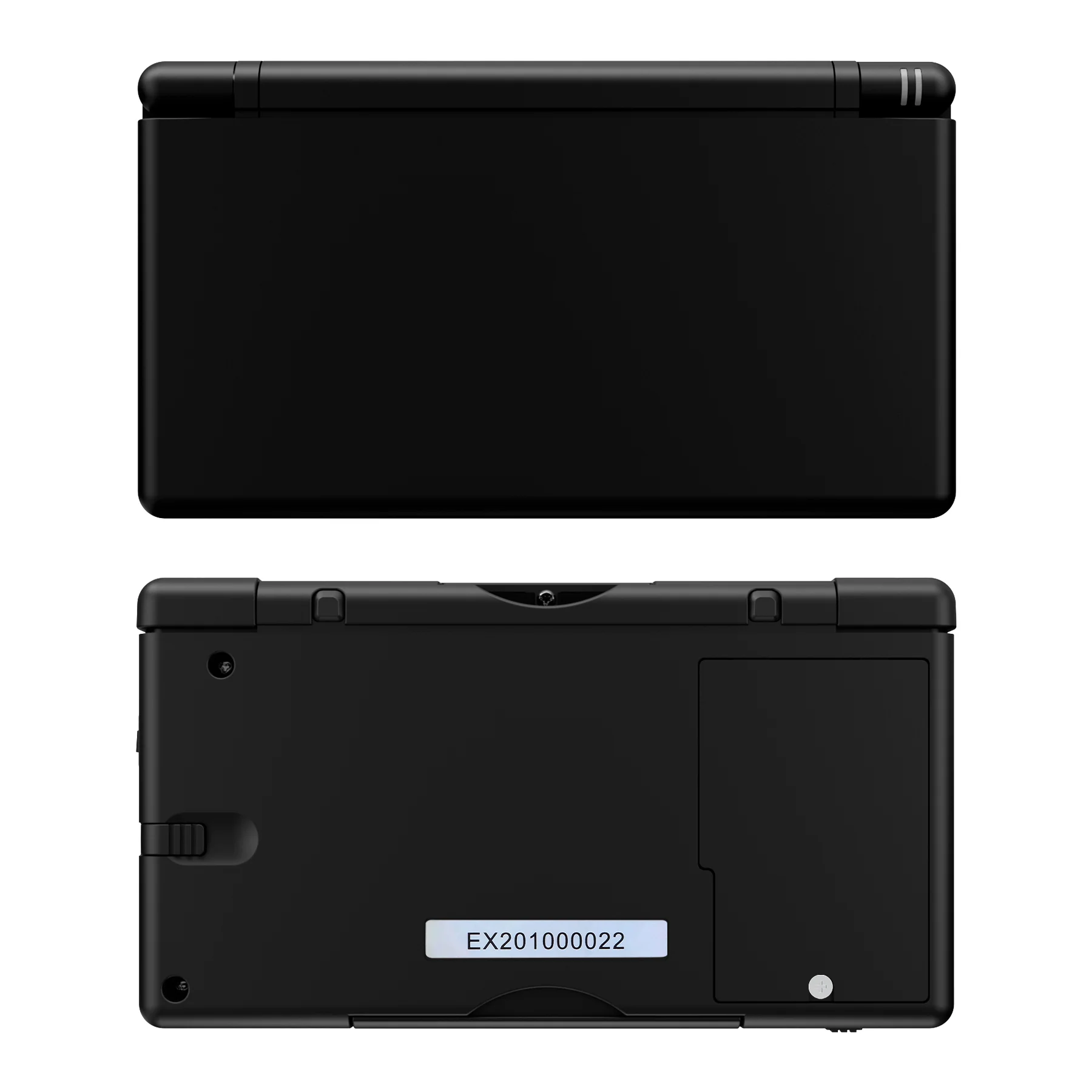 eXtremeRate Replacement Full Housing Shell & Buttons with Screen Lens for Nintendo DS Lite NDSL - Black - Image 2