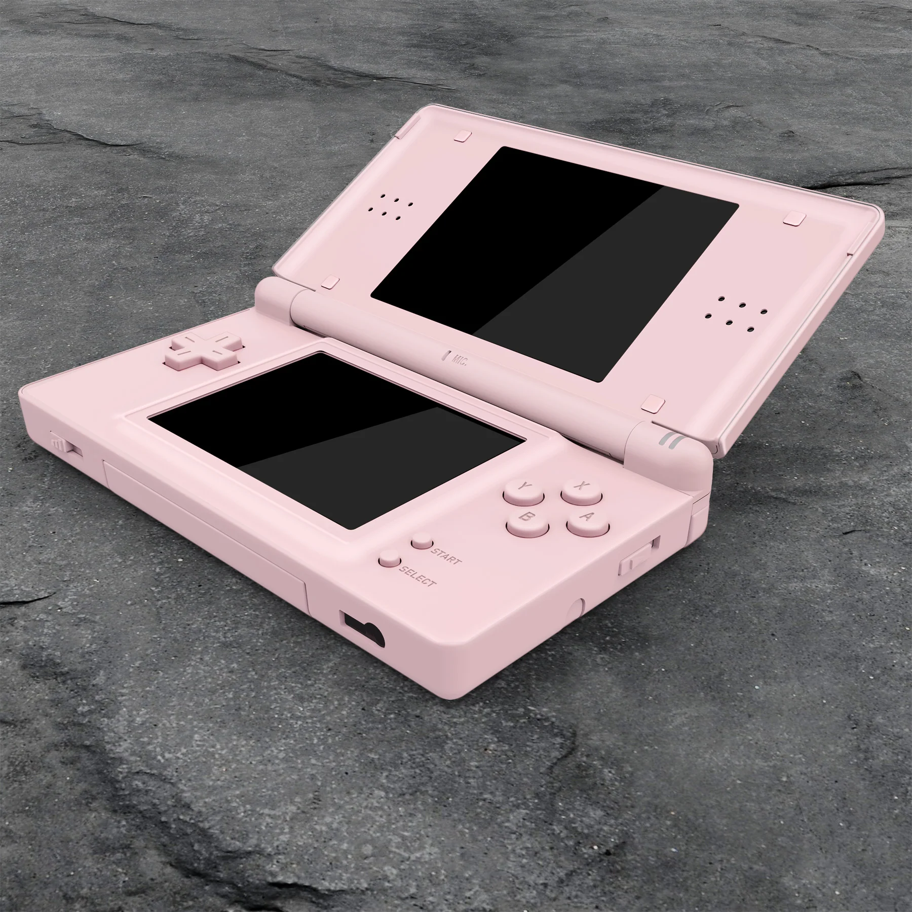 eXtremeRate Replacement Full Housing Shell & Buttons with Screen Lens for Nintendo DS Lite NDSL - Cherry Blossoms Pink - Image 7