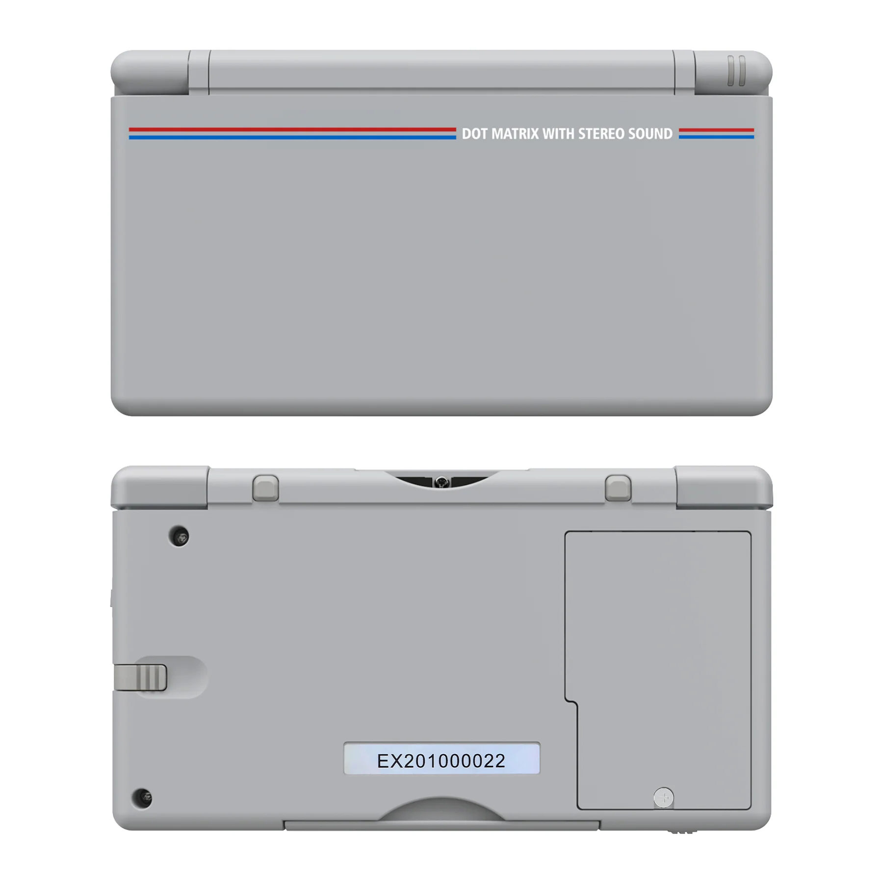 eXtremeRate Replacement Full Housing Shell & Buttons with Screen Lens for Nintendo DS Lite NDSL - Classic 1989 GB DMG-01 - Image 2