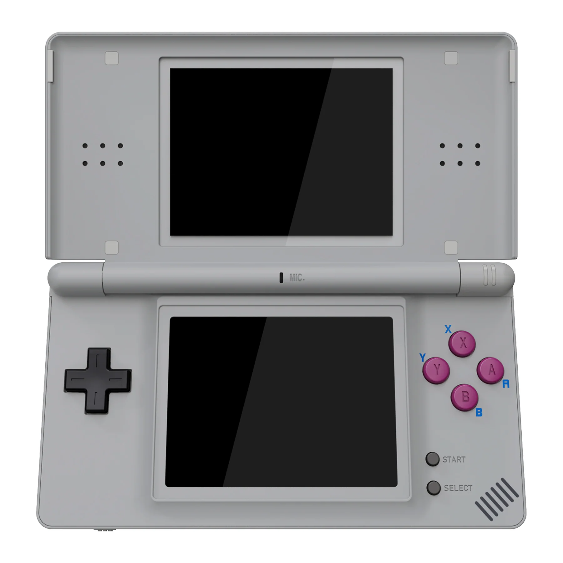 eXtremeRate Replacement Full Housing Shell & Buttons with Screen Lens for Nintendo DS Lite NDSL - Classic 1989 GB DMG-01 - Image 3