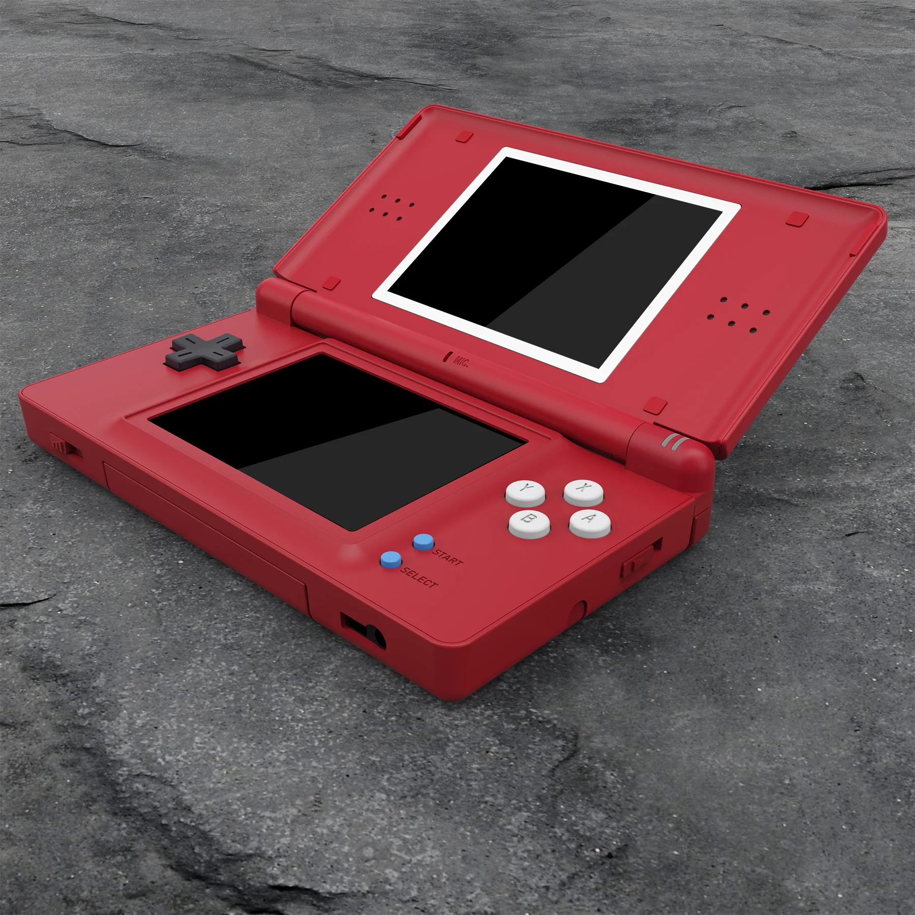 eXtremeRate Replacement Full Housing Shell & Buttons with Screen Lens for Nintendo DS Lite NDSL - Monster Index Console Style - Image 7
