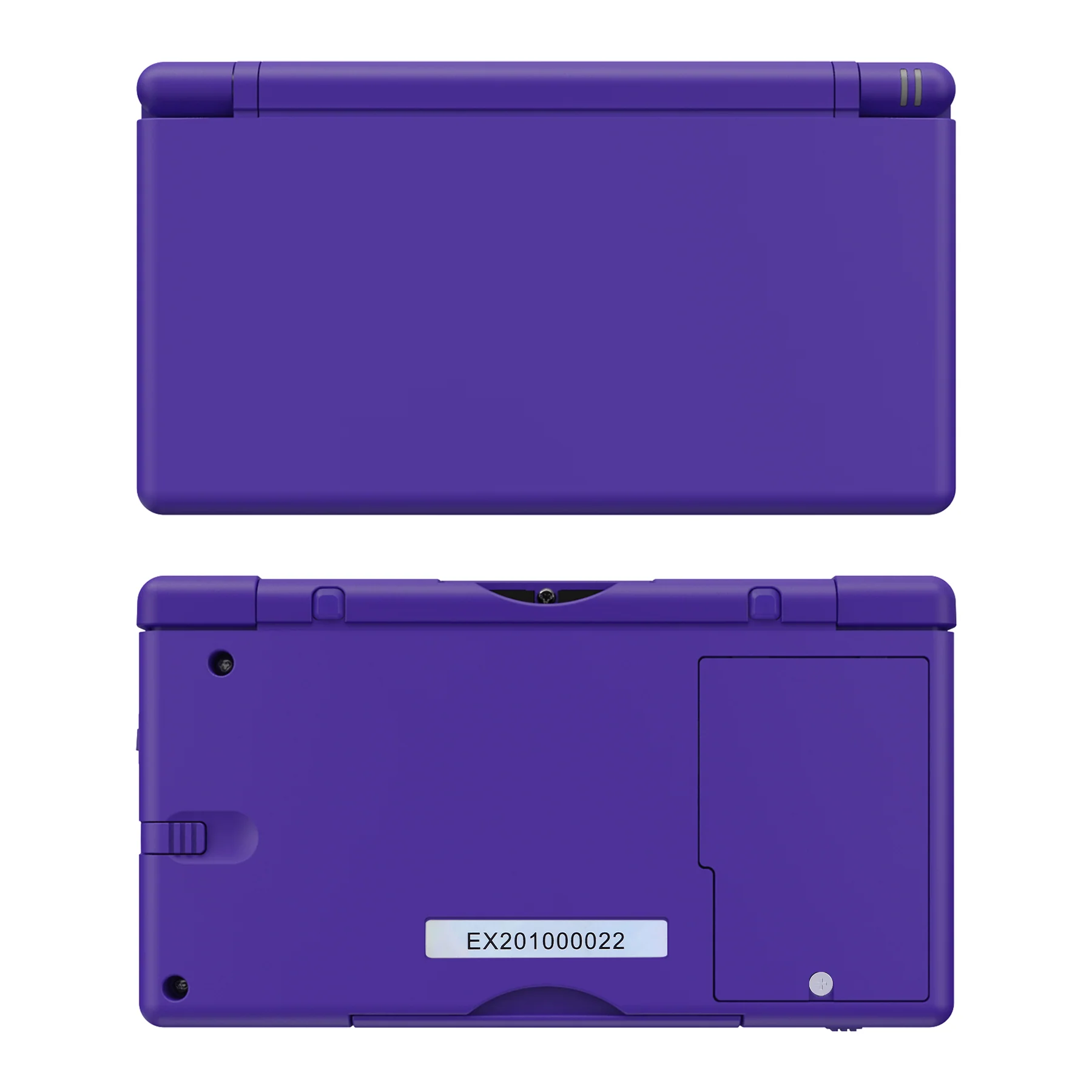 eXtremeRate Replacement Full Housing Shell & Buttons with Screen Lens for Nintendo DS Lite NDSL - Purple - Image 2