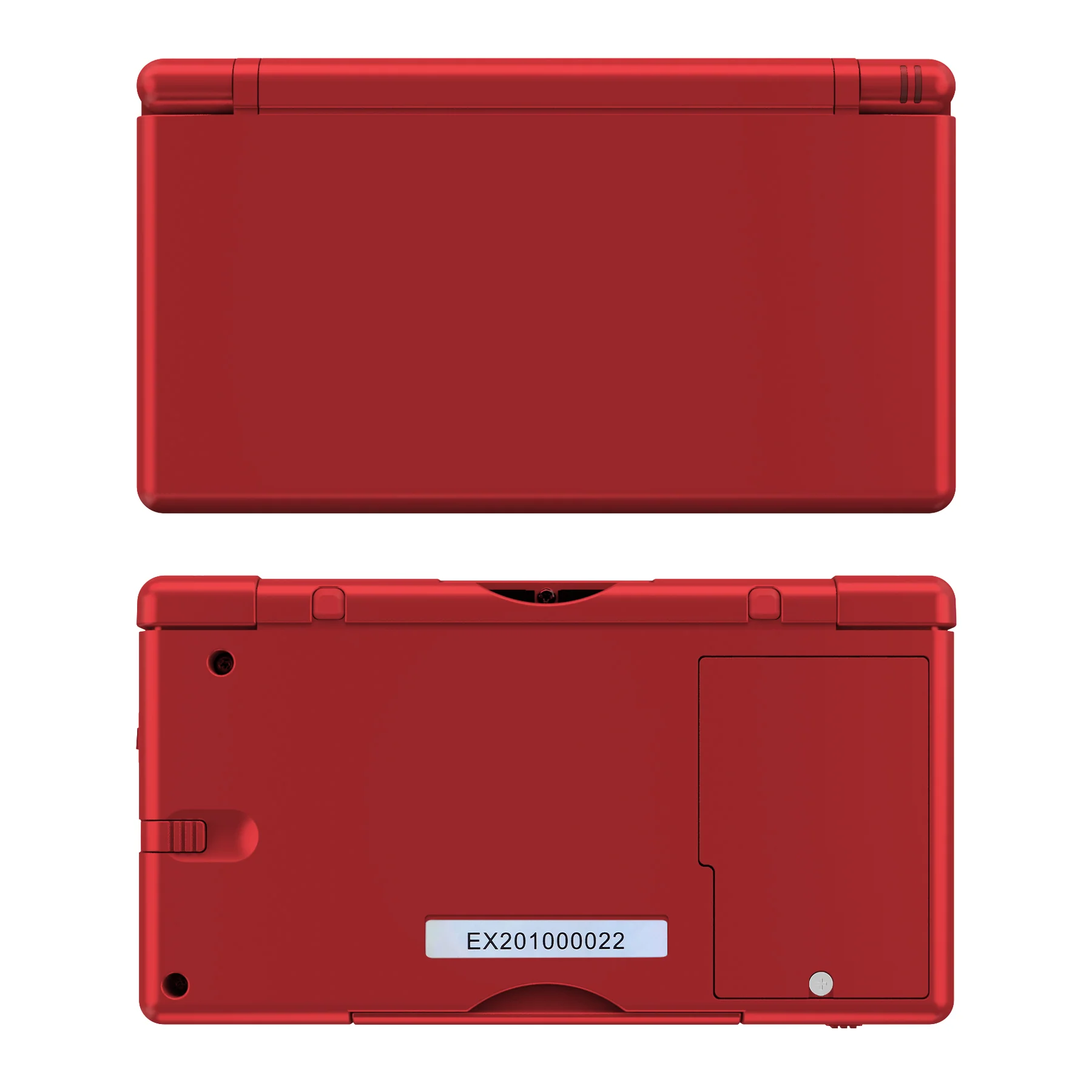 eXtremeRate Replacement Full Housing Shell & Buttons with Screen Lens for Nintendo DS Lite NDSL - Scarlet Red - Image 2