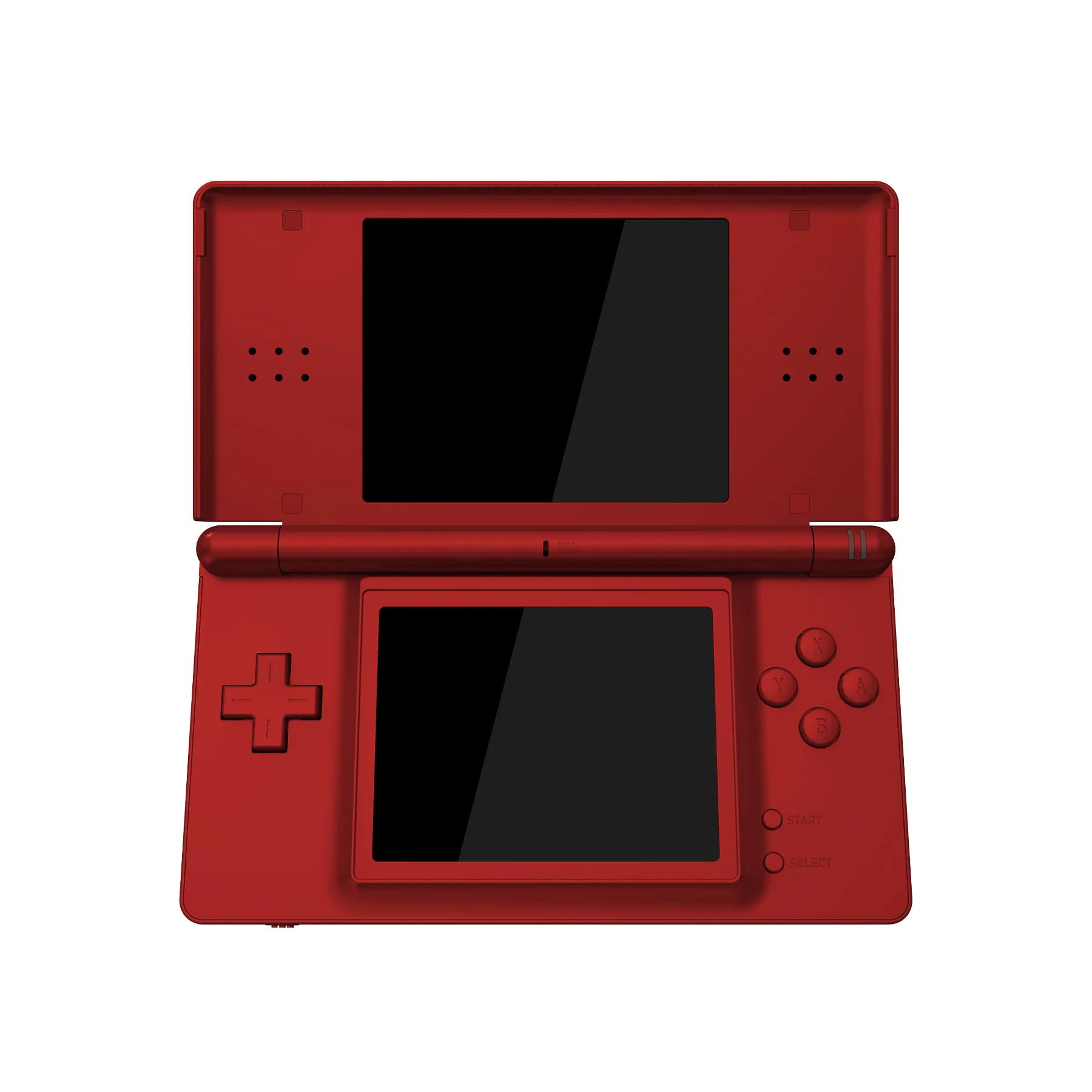 eXtremeRate Replacement Full Housing Shell & Buttons with Screen Lens for Nintendo DS Lite NDSL - Scarlet Red - Image 3