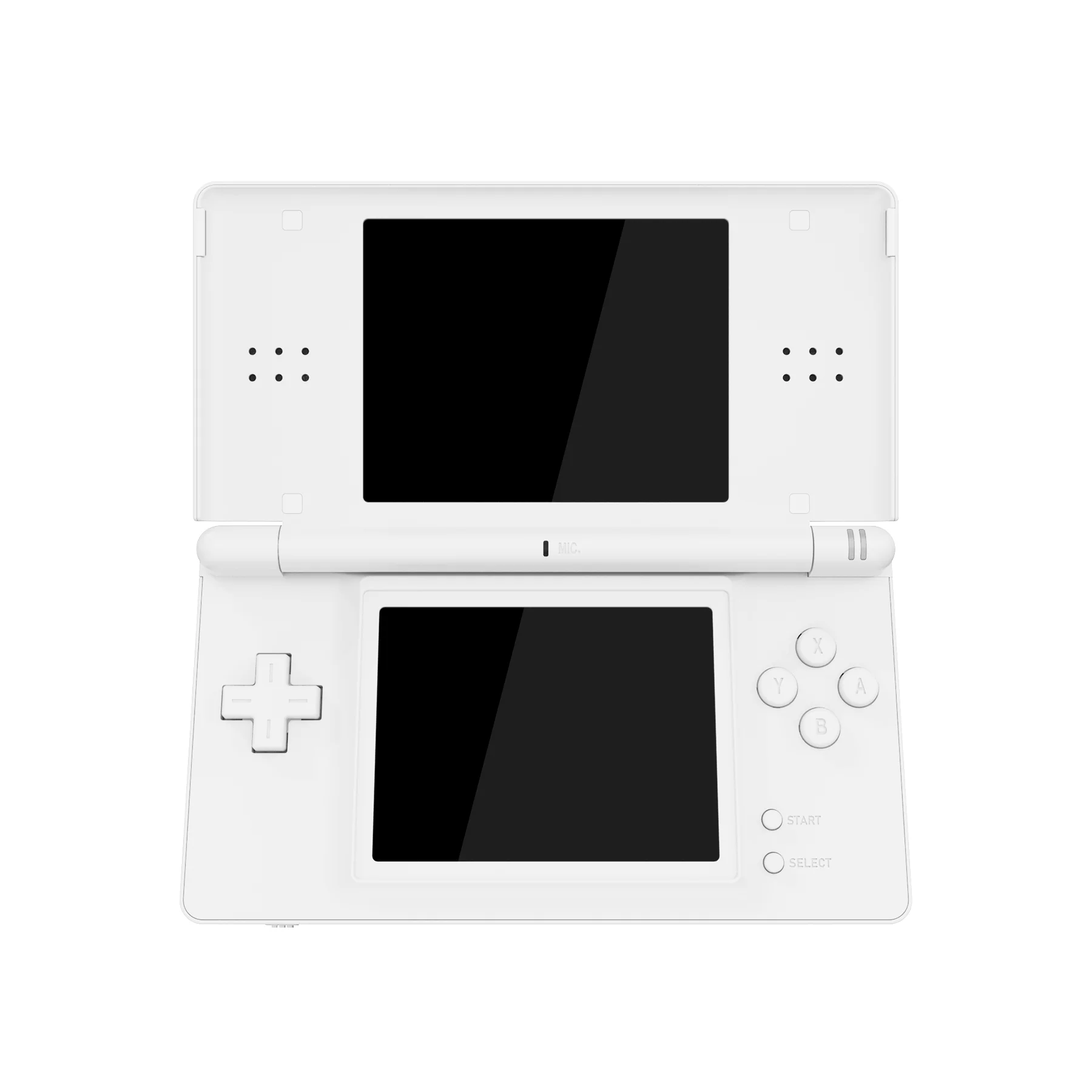eXtremeRate Replacement Full Housing Shell & Buttons with Screen Lens for Nintendo DS Lite NDSL - White - Image 3