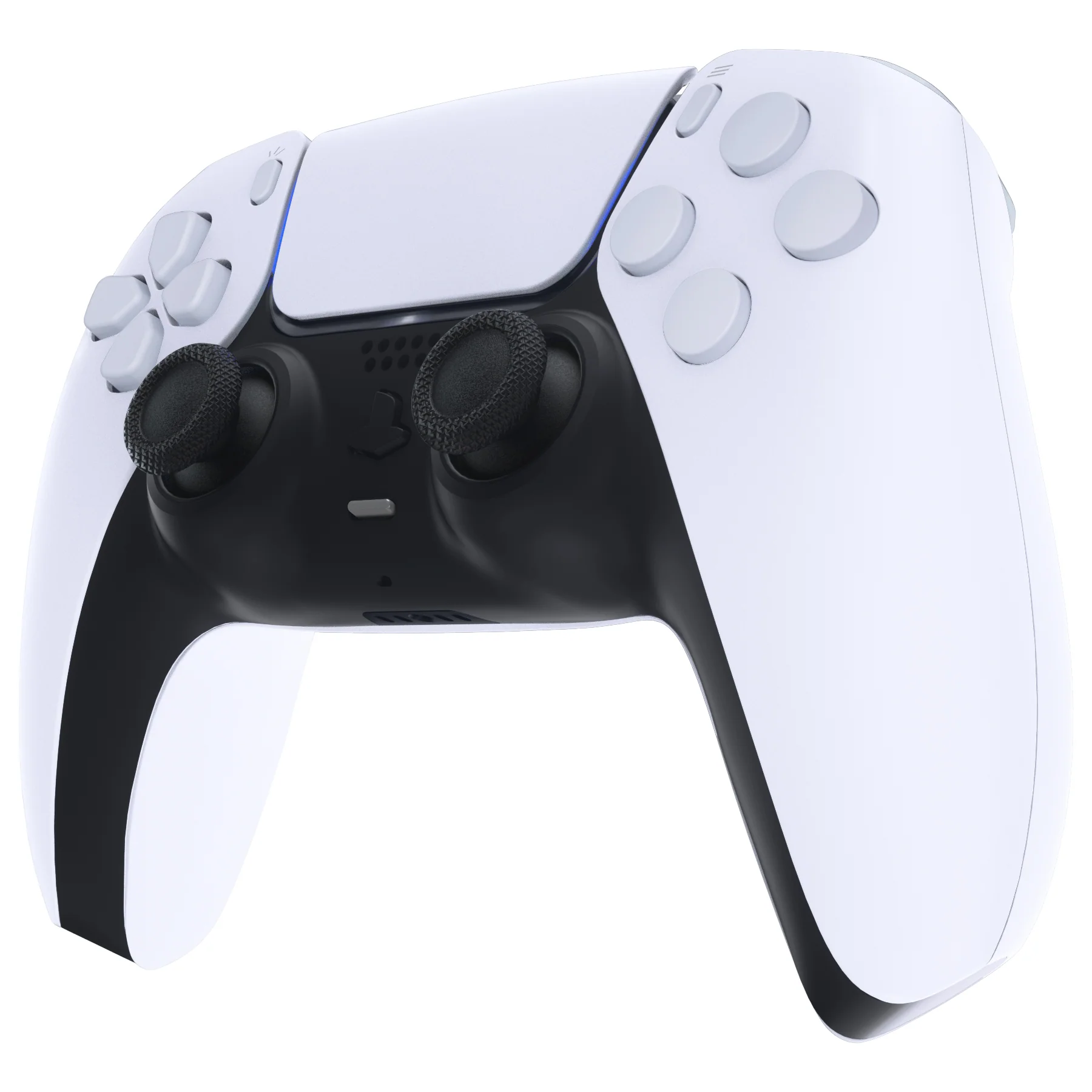 eXtremeRate Replacement Full Set Buttons Compatible with PS5 Controller BDM-030/040/050/060 - Original White - Image 5