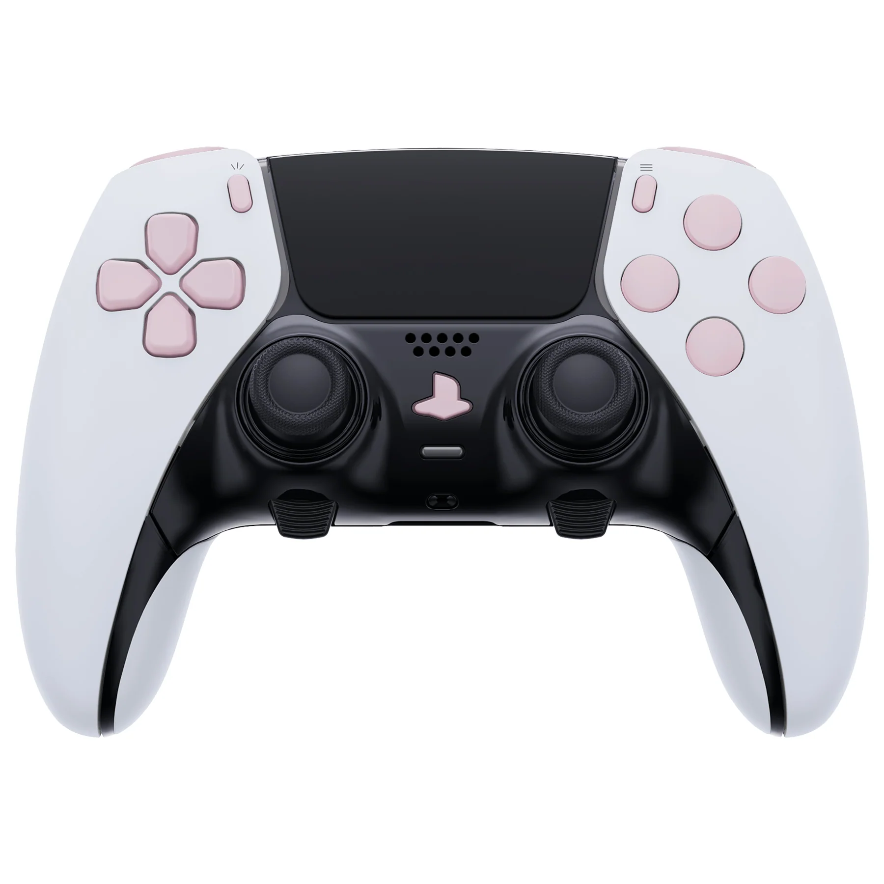 eXtremeRate Replacement Full Set Buttons Compatible with PS5 Edge Controller - Cherry Blossoms Pink - Image 3