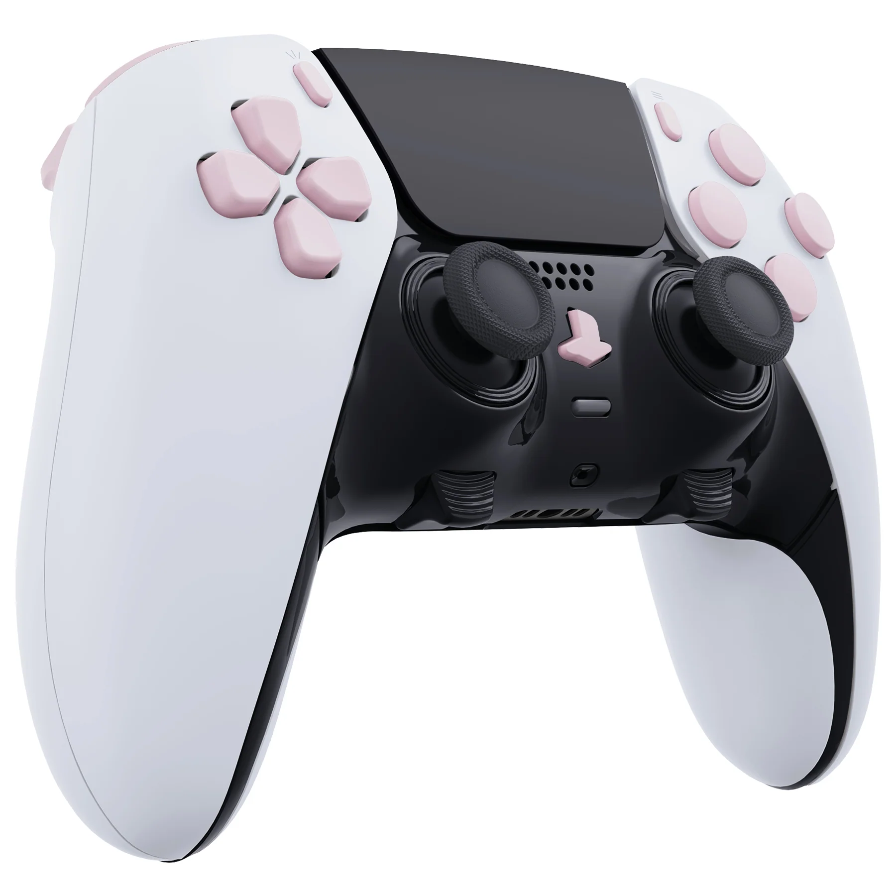 eXtremeRate Replacement Full Set Buttons Compatible with PS5 Edge Controller - Cherry Blossoms Pink - Image 5