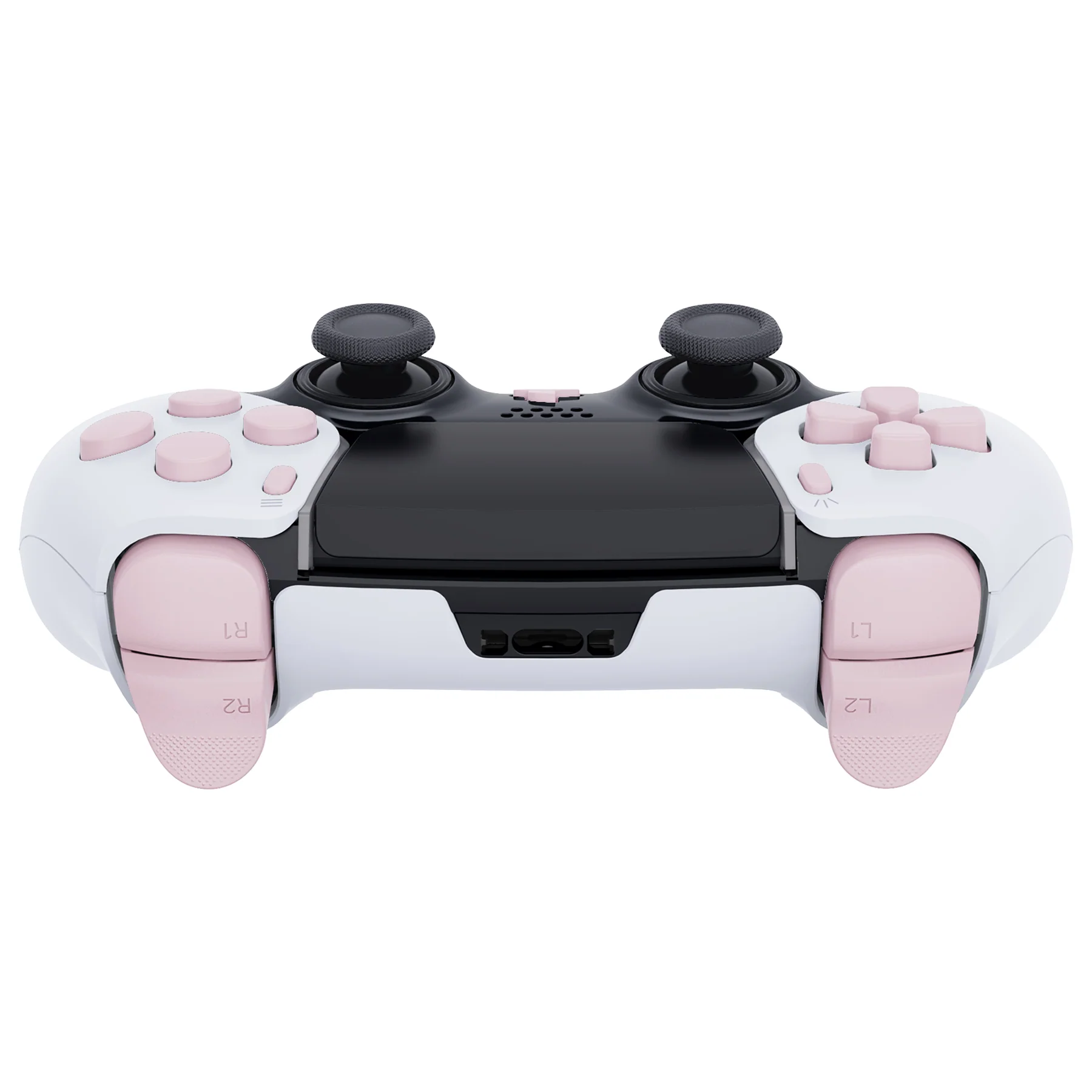 eXtremeRate Replacement Full Set Buttons Compatible with PS5 Edge Controller - Cherry Blossoms Pink - Image 6