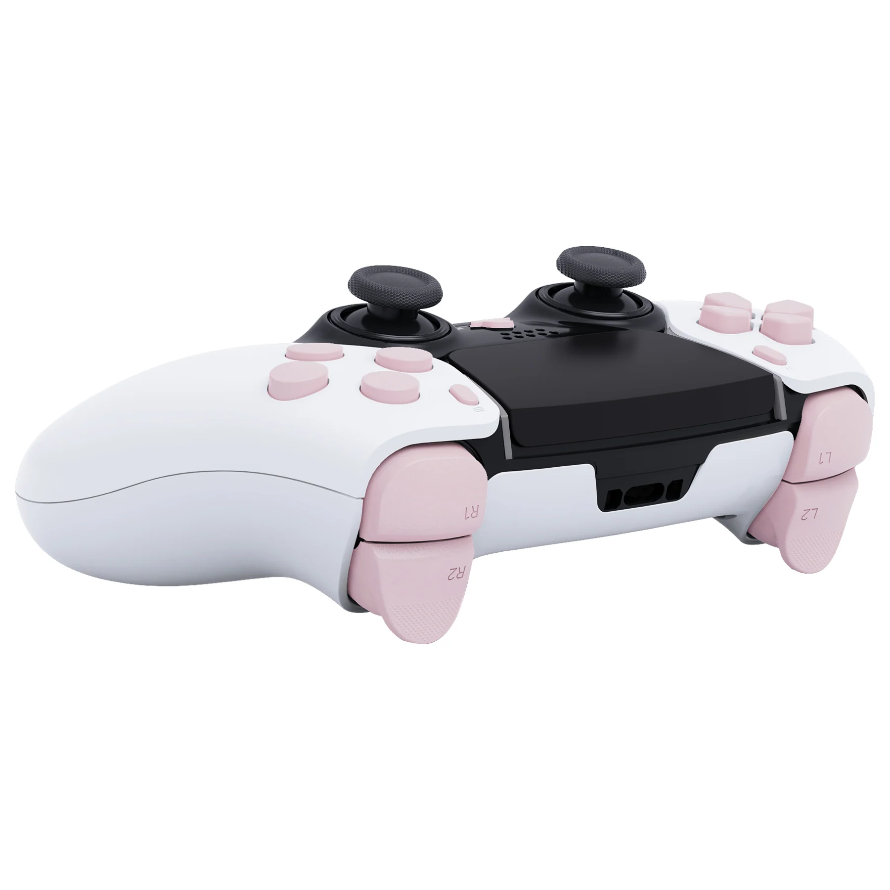eXtremeRate Replacement Full Set Buttons Compatible with PS5 Edge Controller - Cherry Blossoms Pink - Image 7