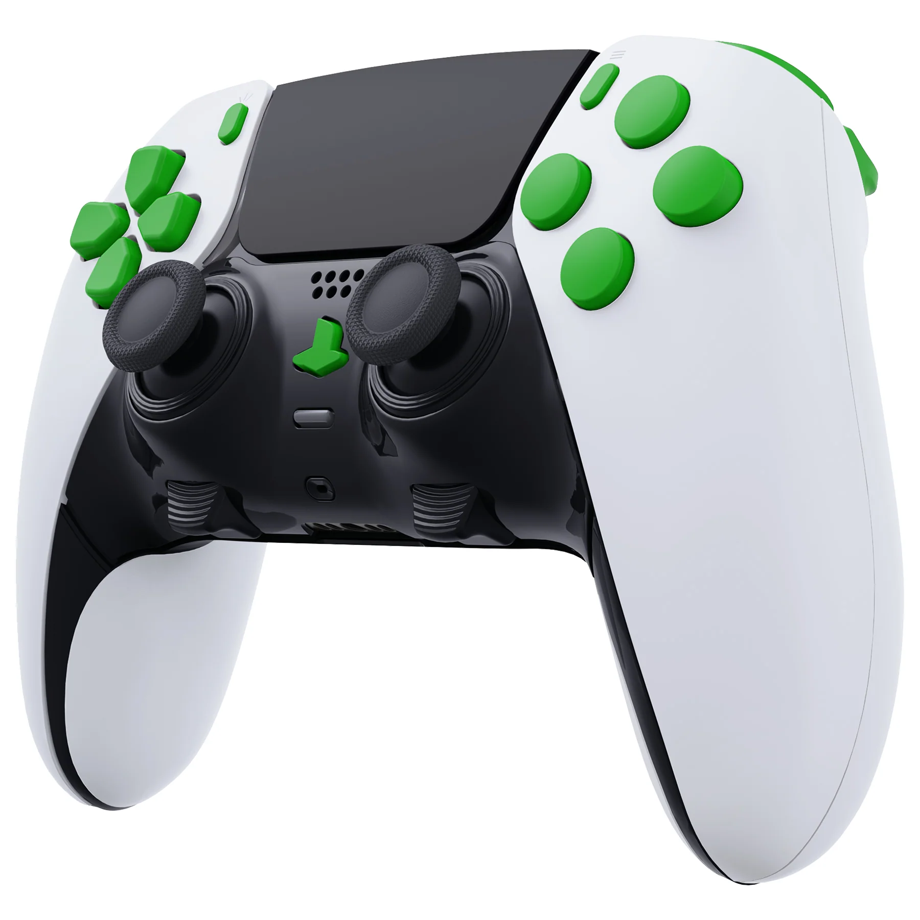 eXtremeRate Replacement Full Set Buttons Compatible with PS5 Edge Controller - Green - Image 4