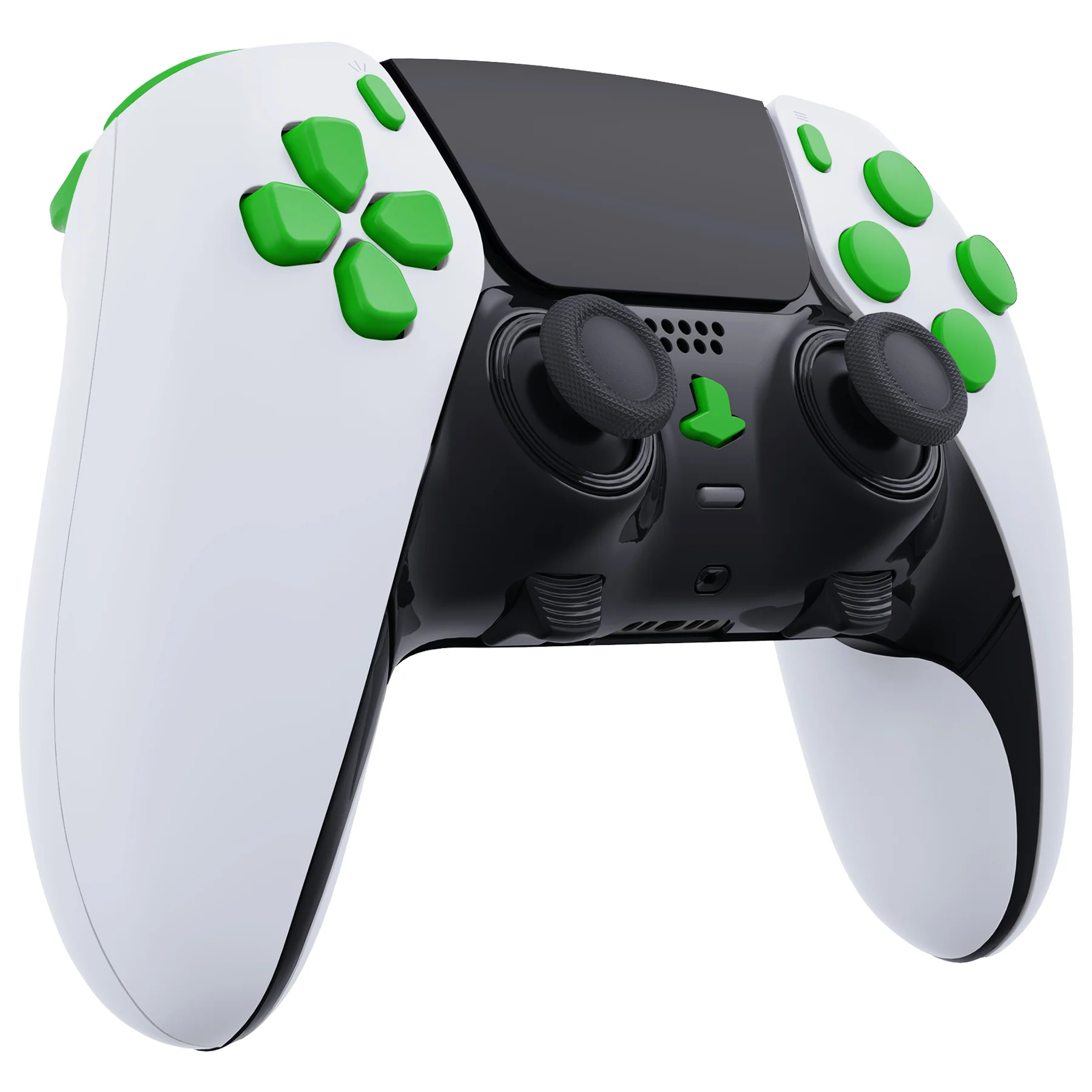 eXtremeRate Replacement Full Set Buttons Compatible with PS5 Edge Controller - Green - Image 5
