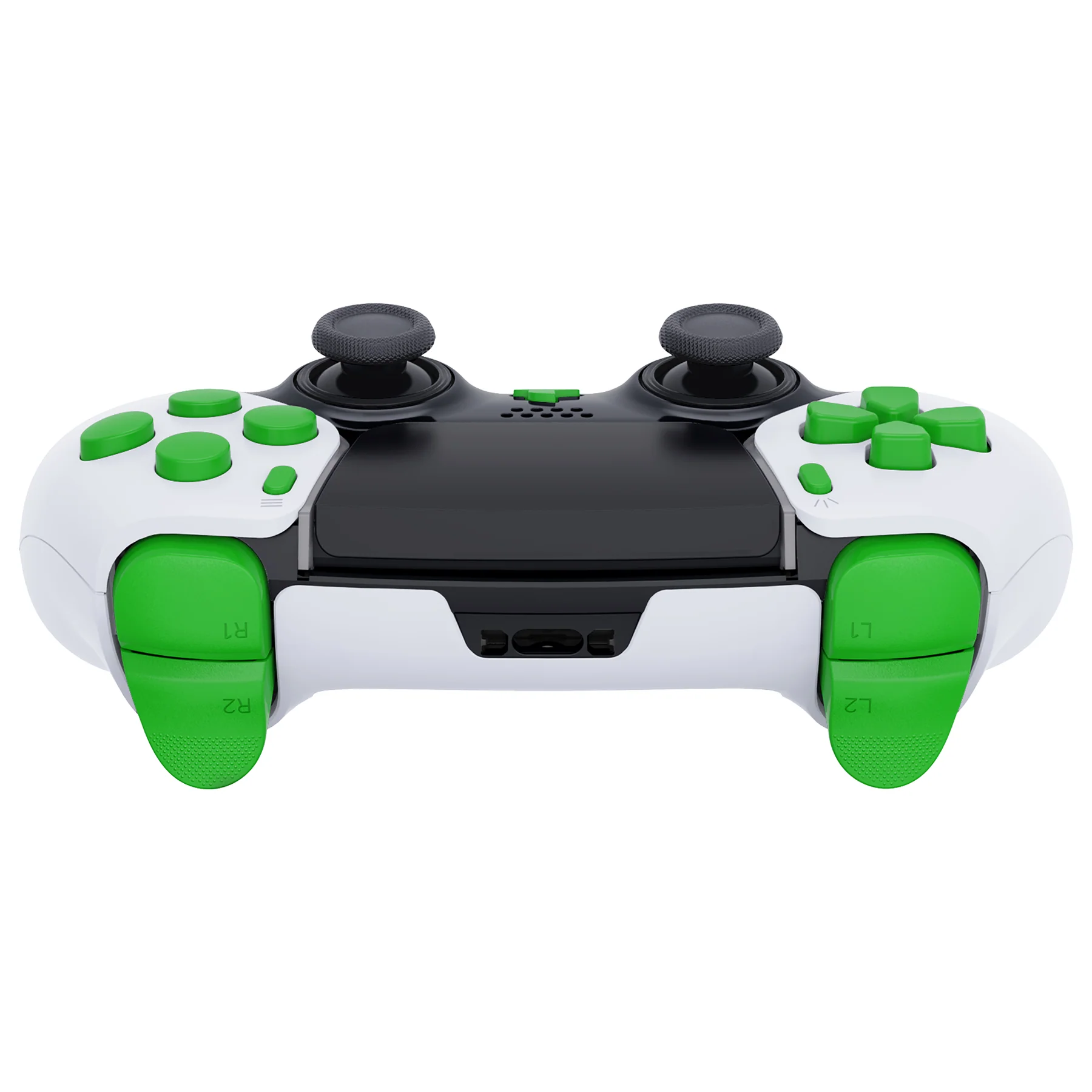 eXtremeRate Replacement Full Set Buttons Compatible with PS5 Edge Controller - Green - Image 6