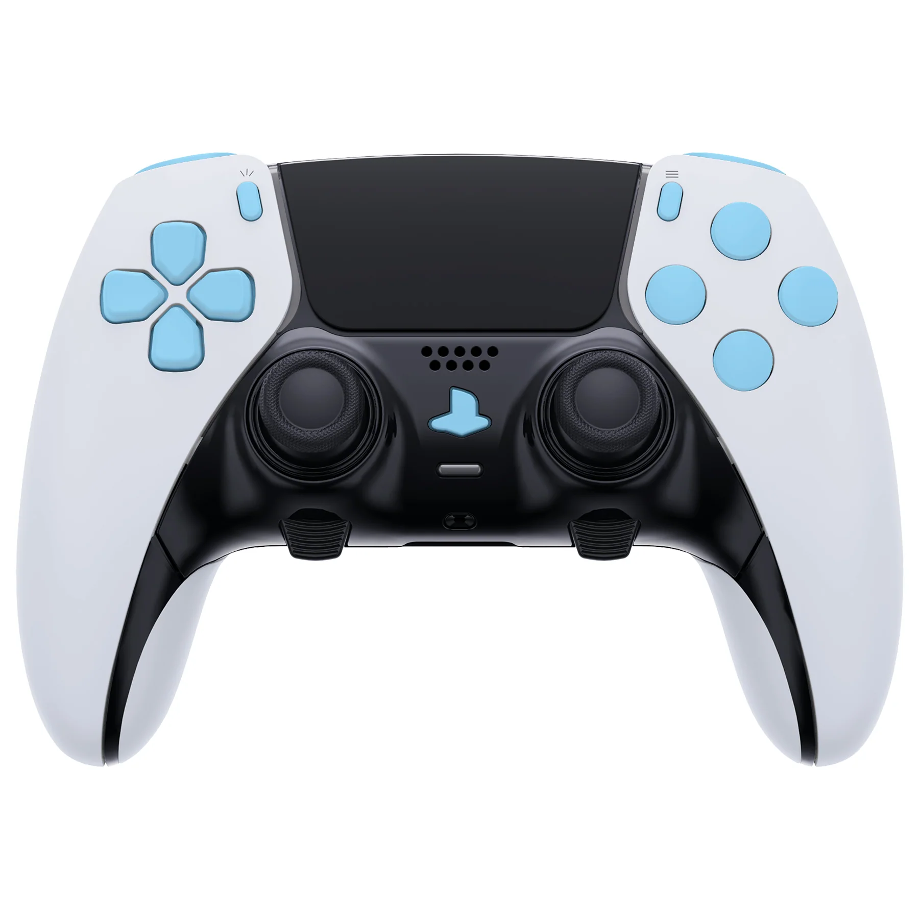eXtremeRate Replacement Full Set Buttons Compatible with PS5 Edge Controller - Heaven Blue - Image 3