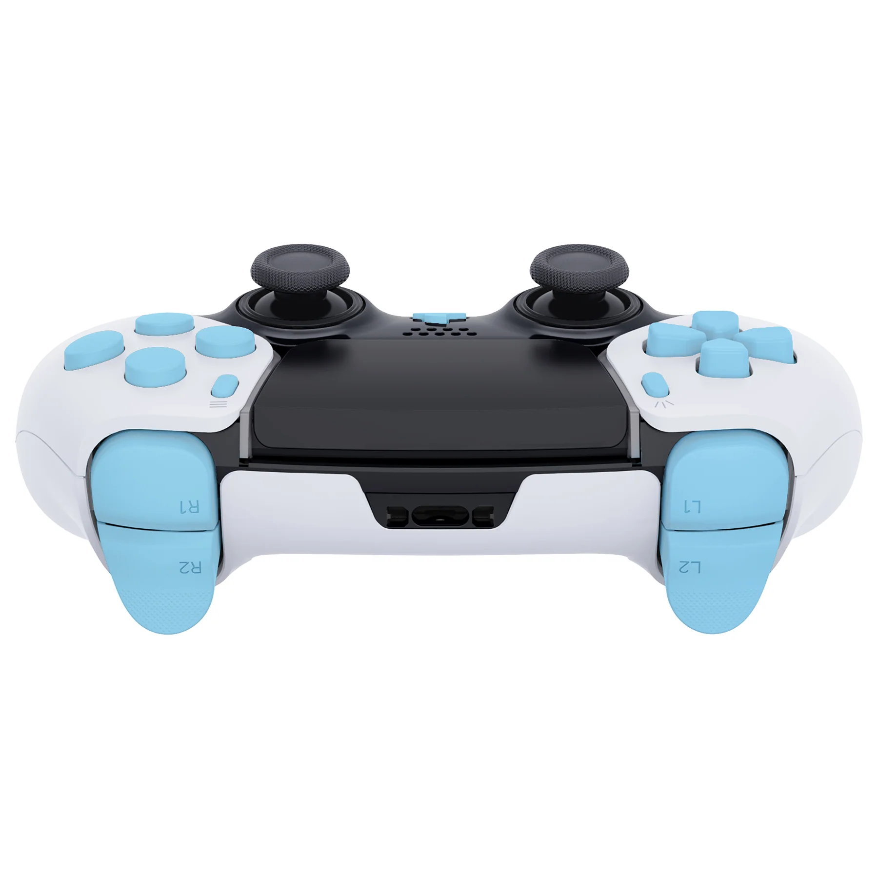 eXtremeRate Replacement Full Set Buttons Compatible with PS5 Edge Controller - Heaven Blue - Image 6