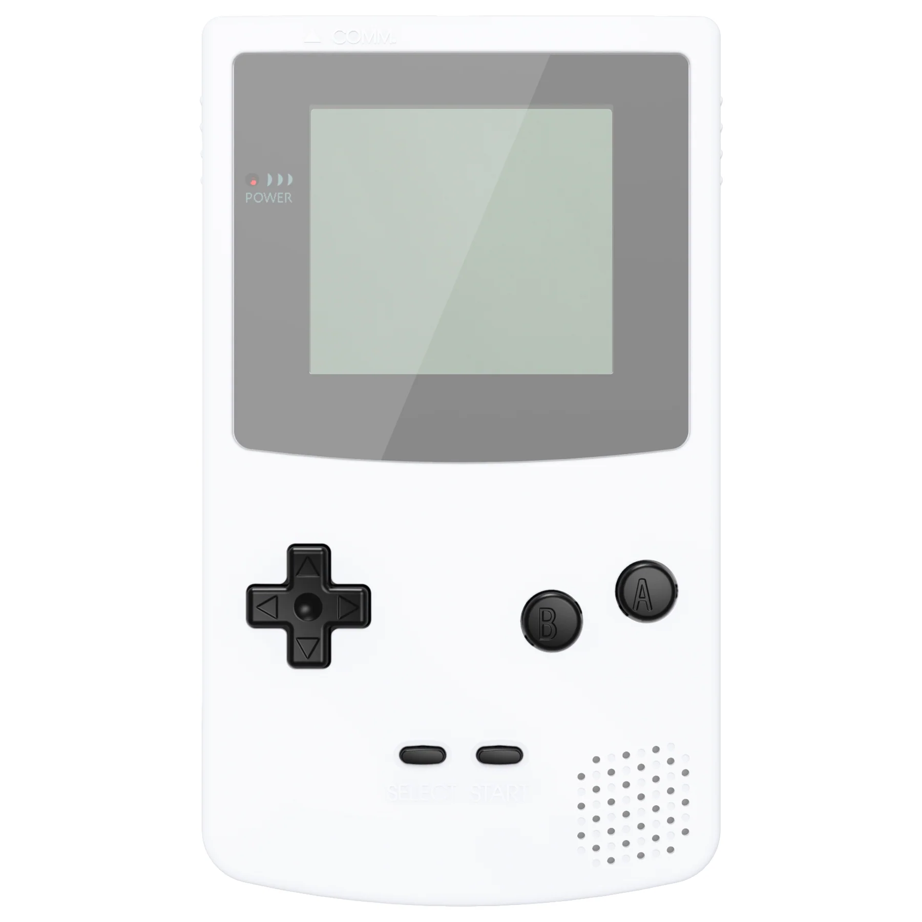 eXtremeRate Replacement Full Set Buttons for Gameboy Color GBC - Black - Image 4