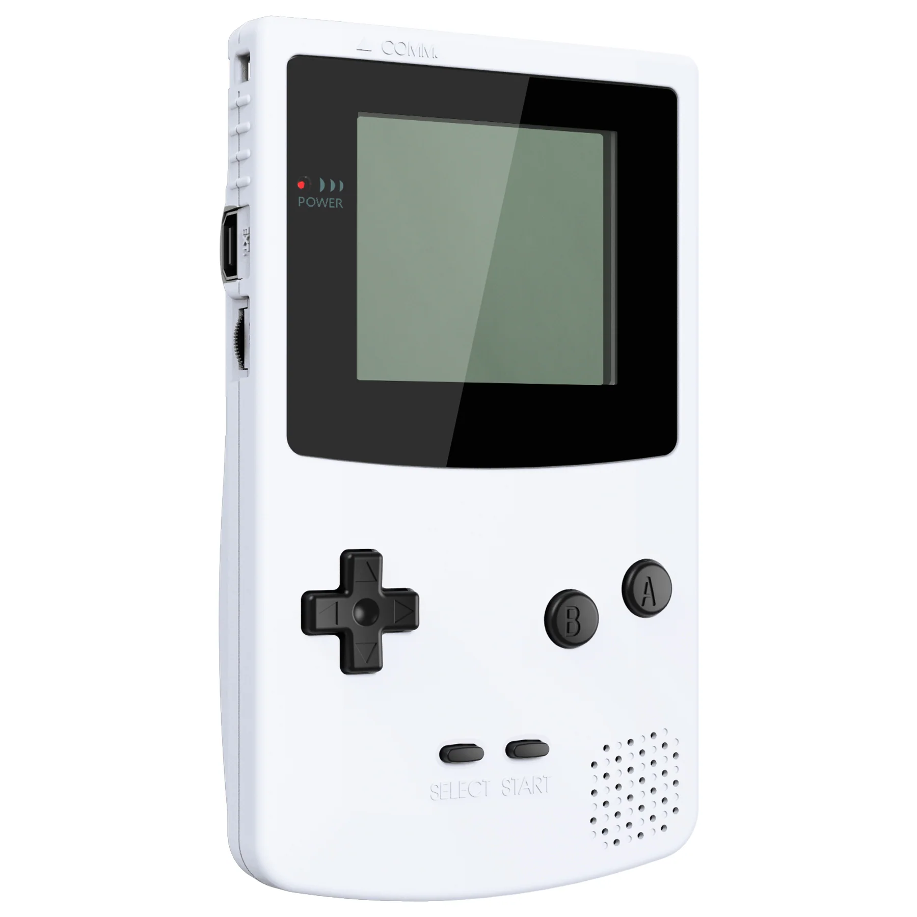 eXtremeRate Replacement Full Set Buttons for Gameboy Color GBC - Black - Image 5
