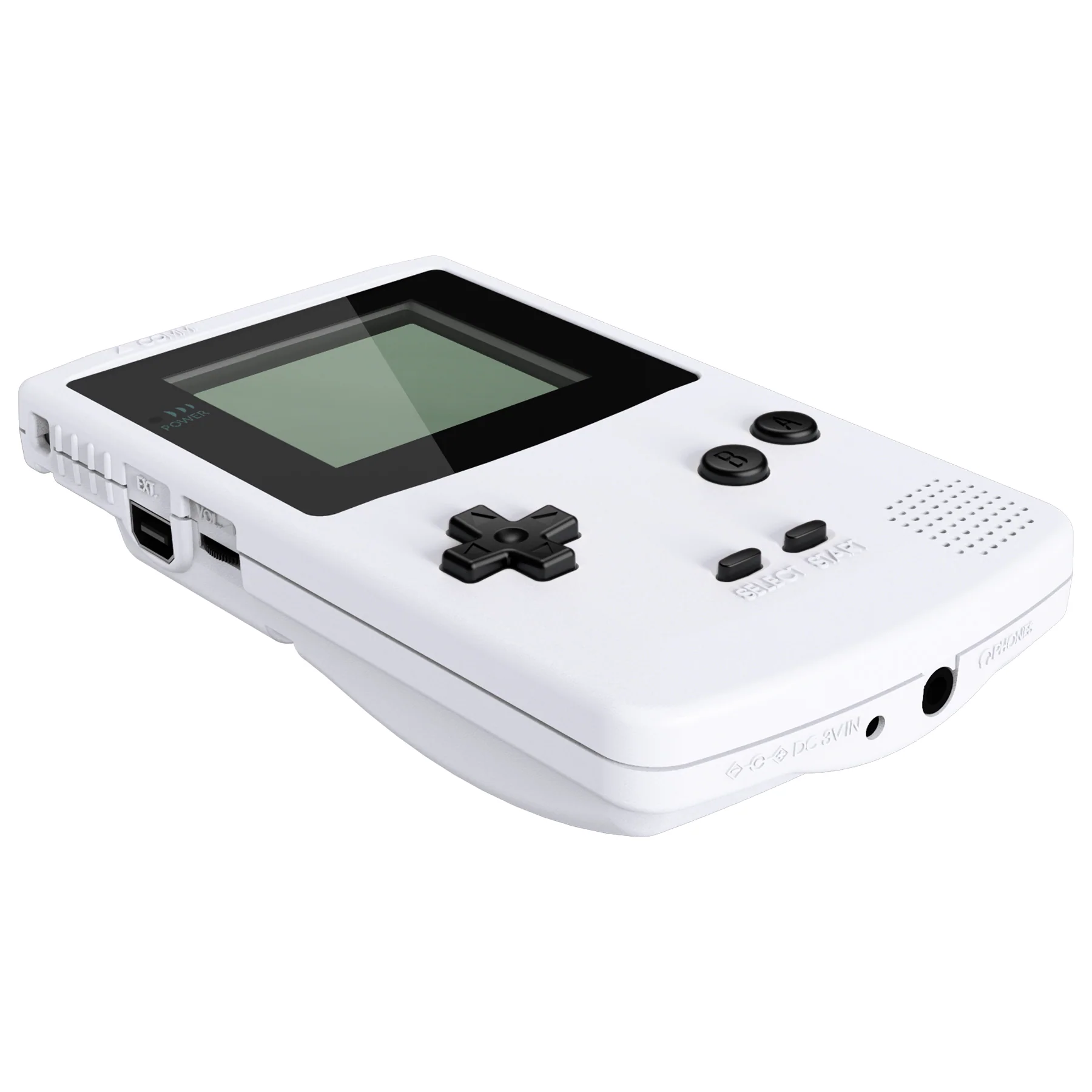 eXtremeRate Replacement Full Set Buttons for Gameboy Color GBC - Black - Image 7