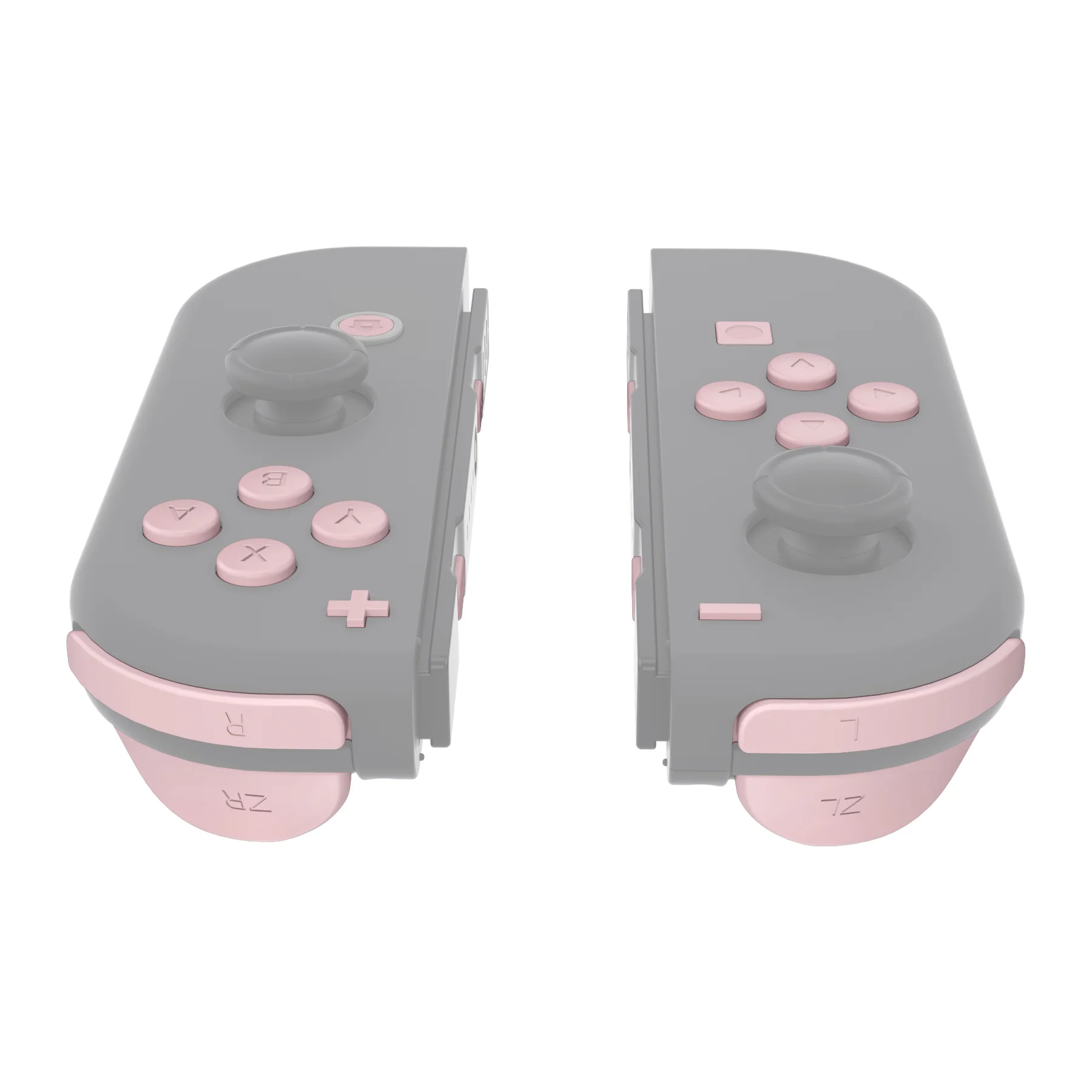 eXtremeRate Replacement Full Set Buttons for Joycon of NS Switch - Cherry Blossoms Pink - Image 4
