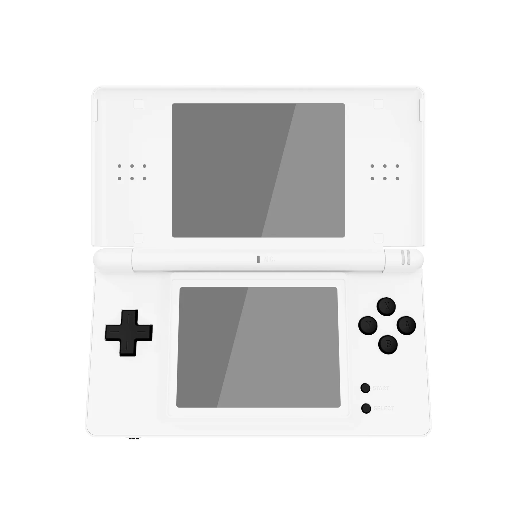 eXtremeRate Replacement Full Set Buttons for Nintendo DS Lite NDSL - Black - Image 3