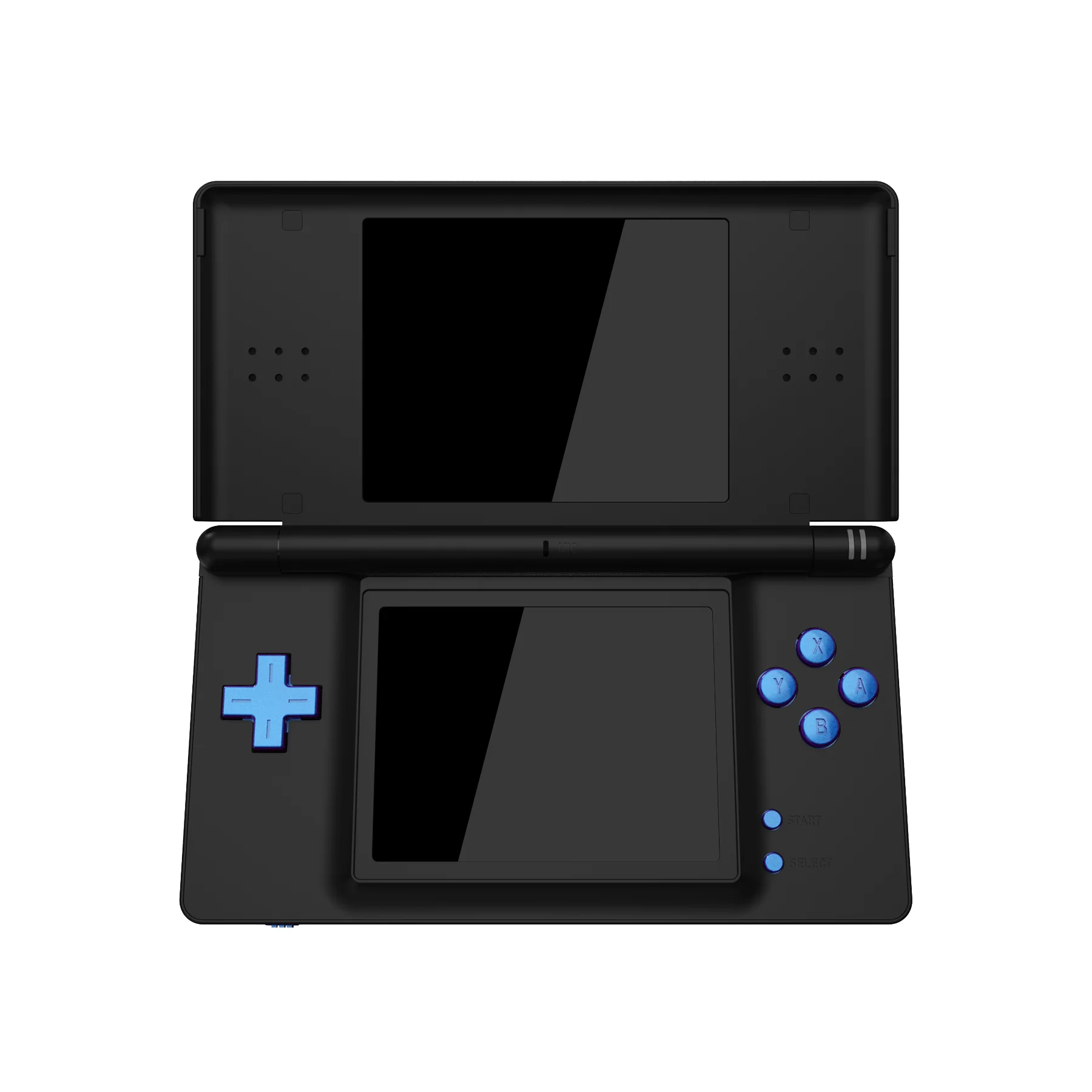 eXtremeRate Replacement Full Set Buttons for Nintendo DS Lite NDSL - Chameleon Purple Blue - Image 3