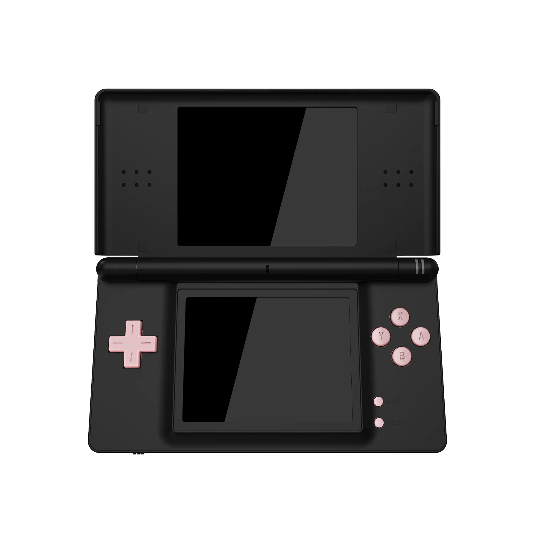 eXtremeRate Replacement Full Set Buttons for Nintendo DS Lite NDSL - Cherry Blossoms Pink - Image 3